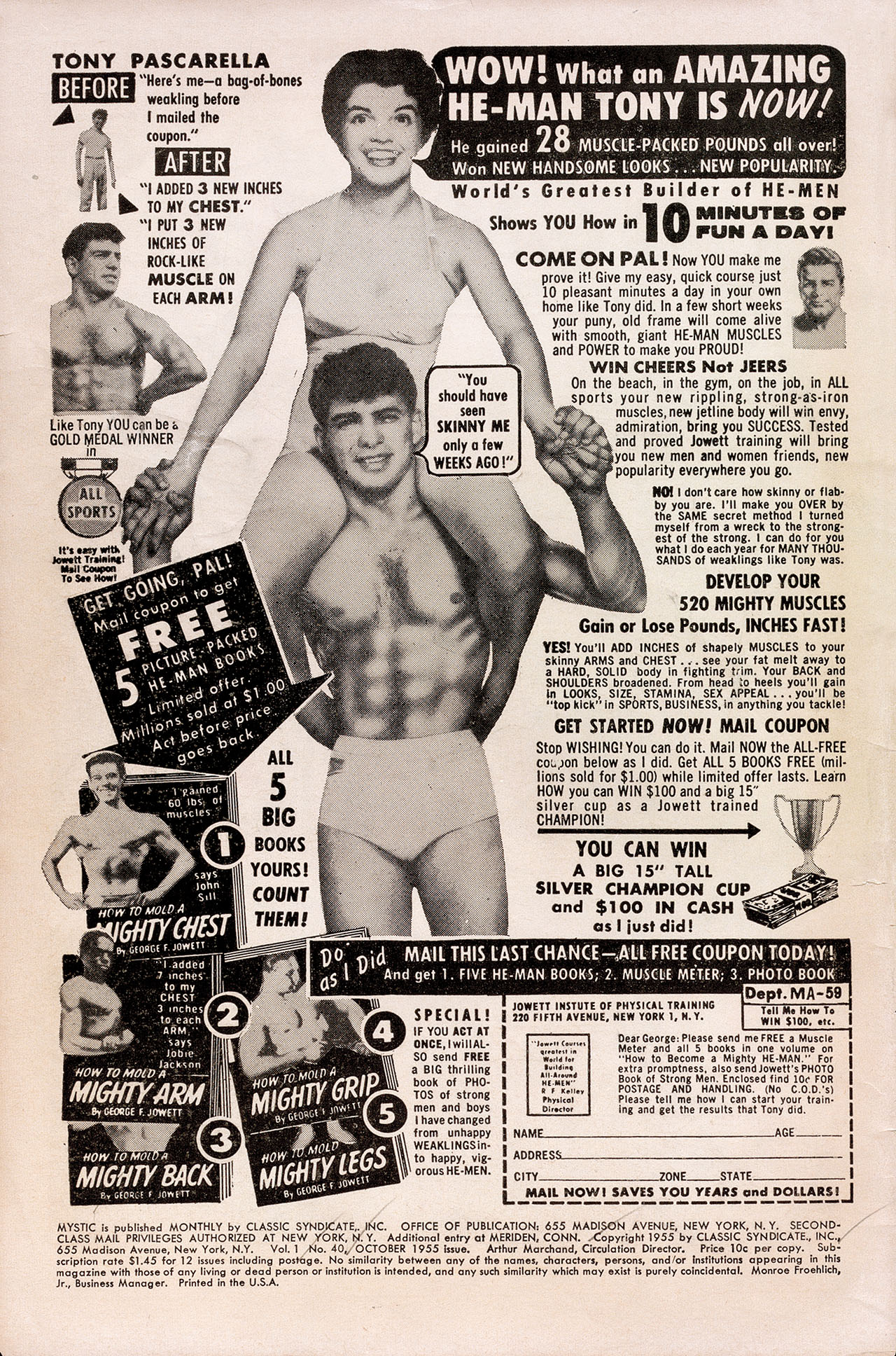 Read online Mystic (1951) comic -  Issue #40 - 2