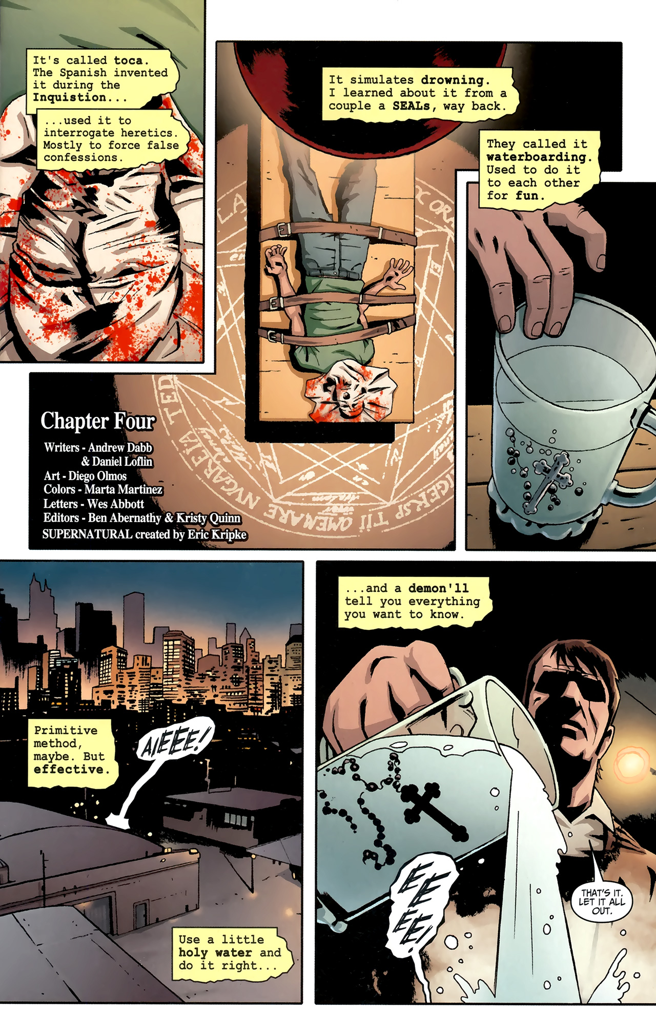 Read online Supernatural: Beginning's End comic -  Issue #4 - 2