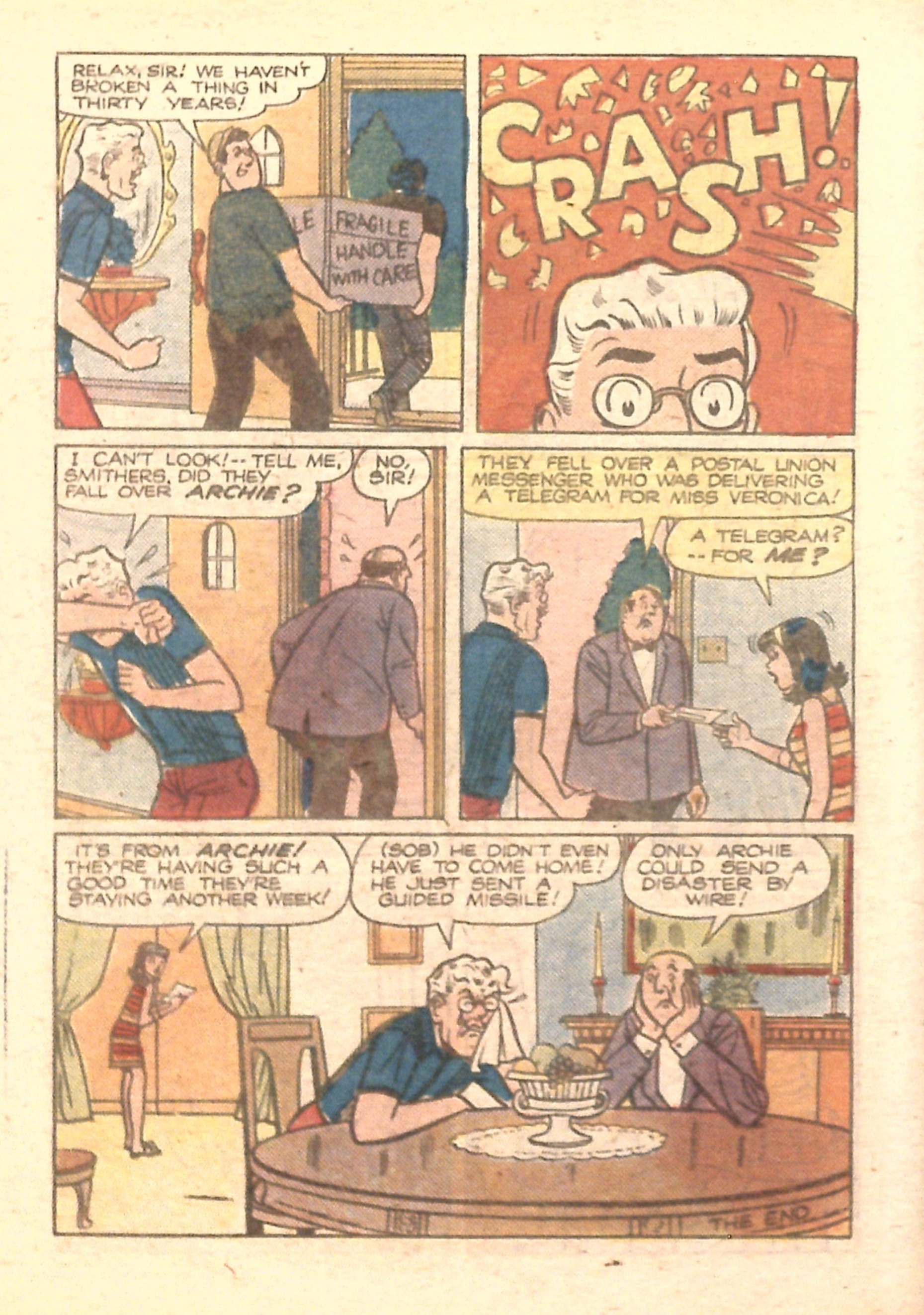 Read online Archie...Archie Andrews, Where Are You? Digest Magazine comic -  Issue #7 - 138