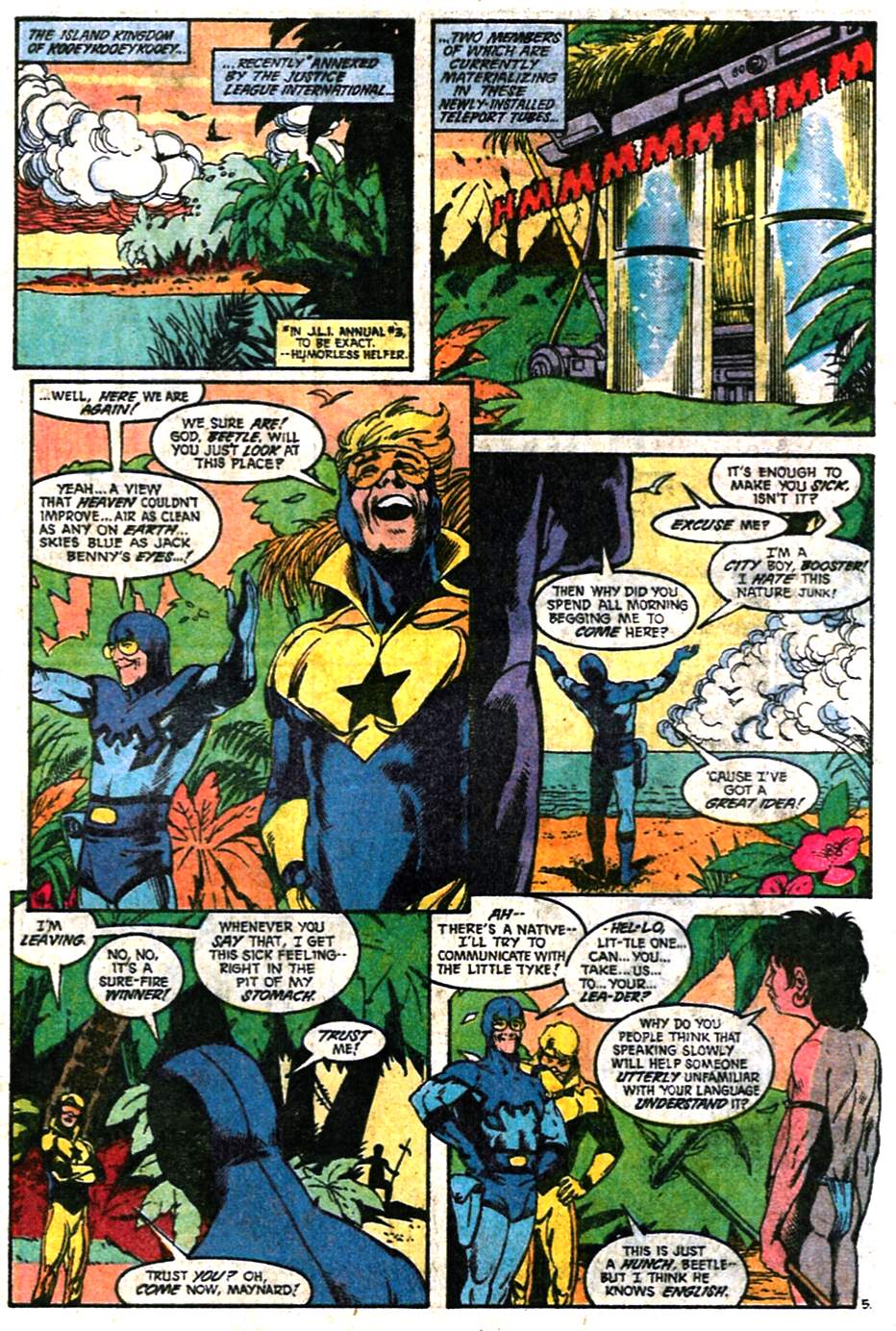 Read online Justice League America comic -  Issue #33 - 6