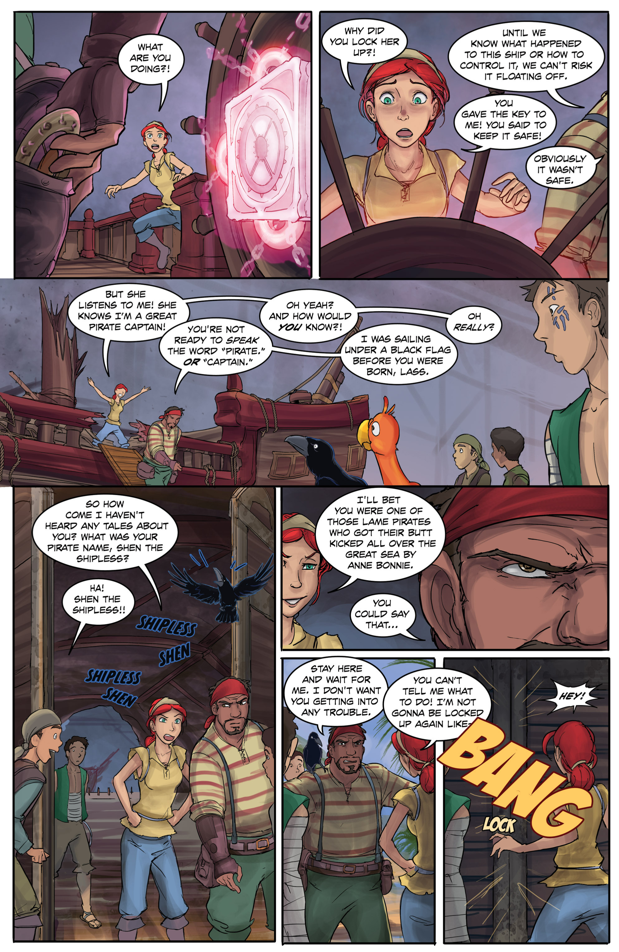 Read online Anne Bonnie comic -  Issue #4 - 14