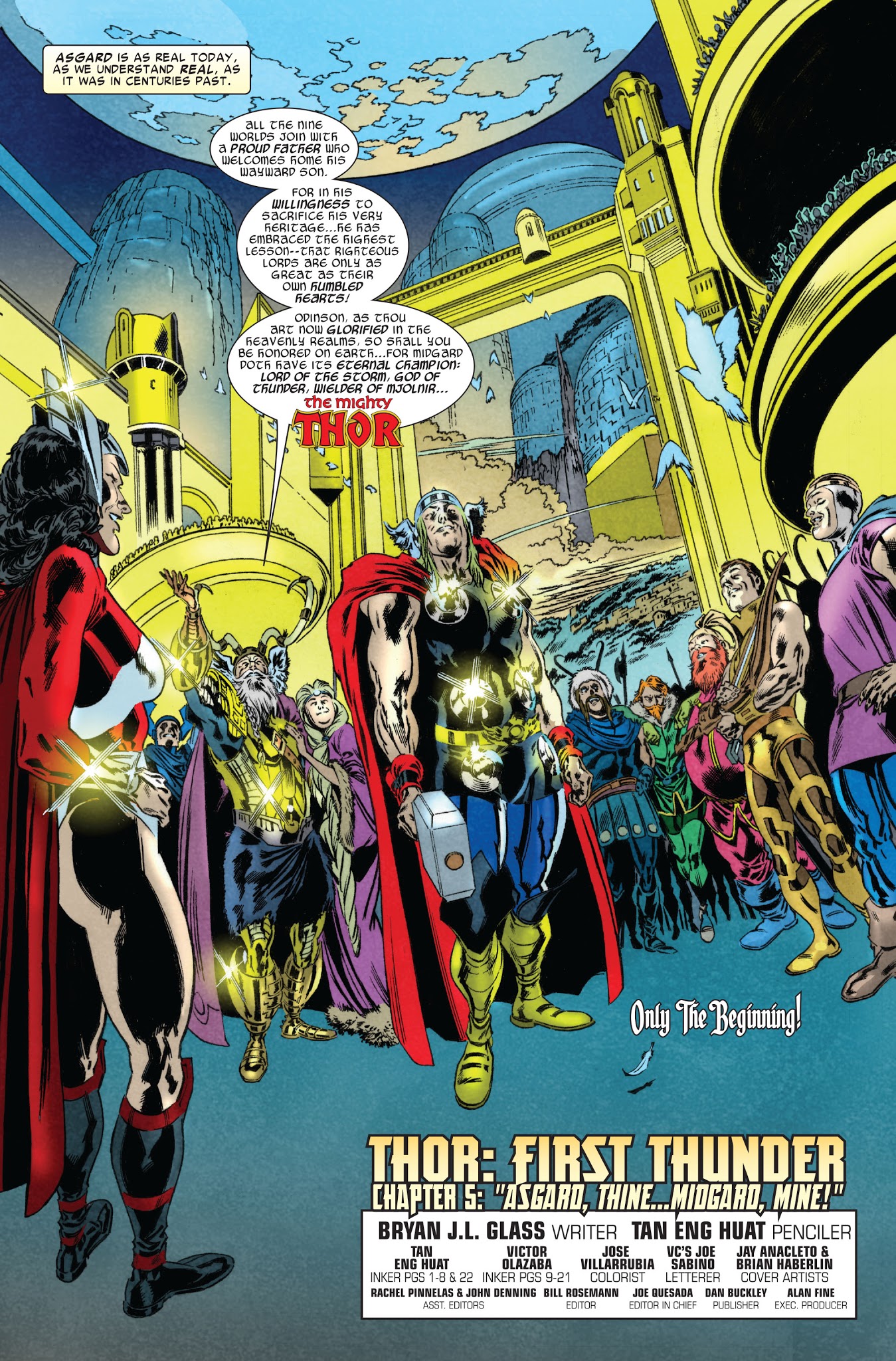 Read online Thor: First Thunder comic -  Issue # _TPB - 130