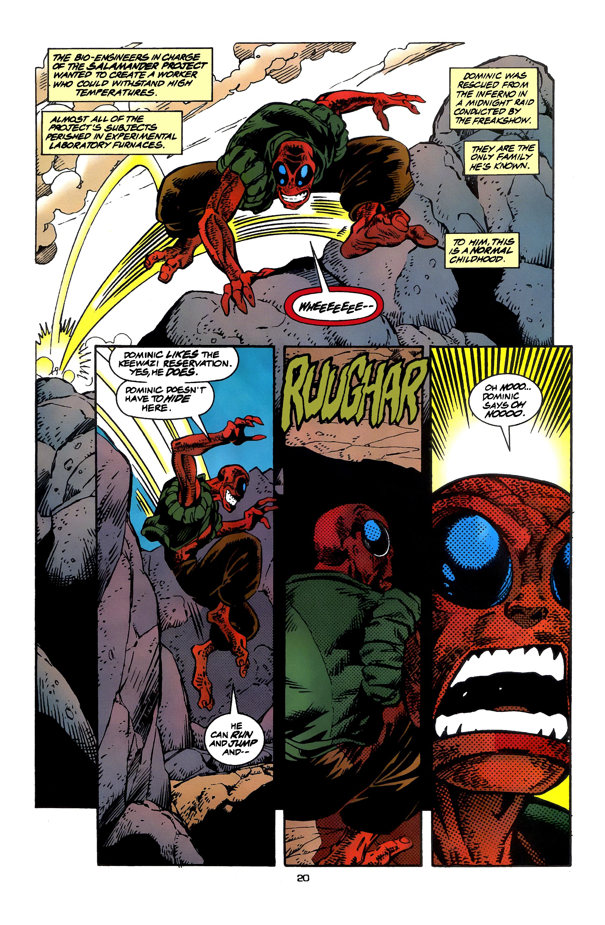 Read online X-Men 2099 comic -  Issue #14 - 16