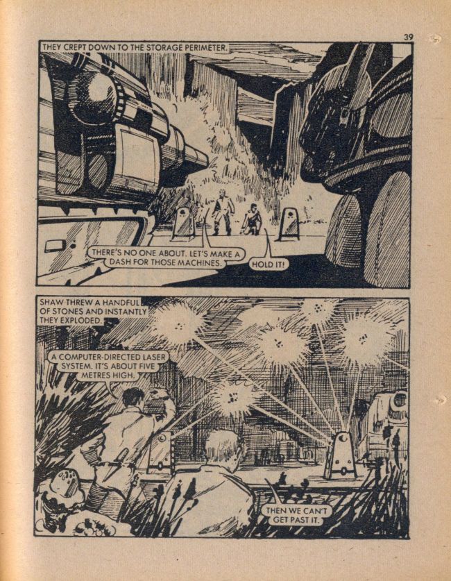 Read online Starblazer comic -  Issue #27 - 39