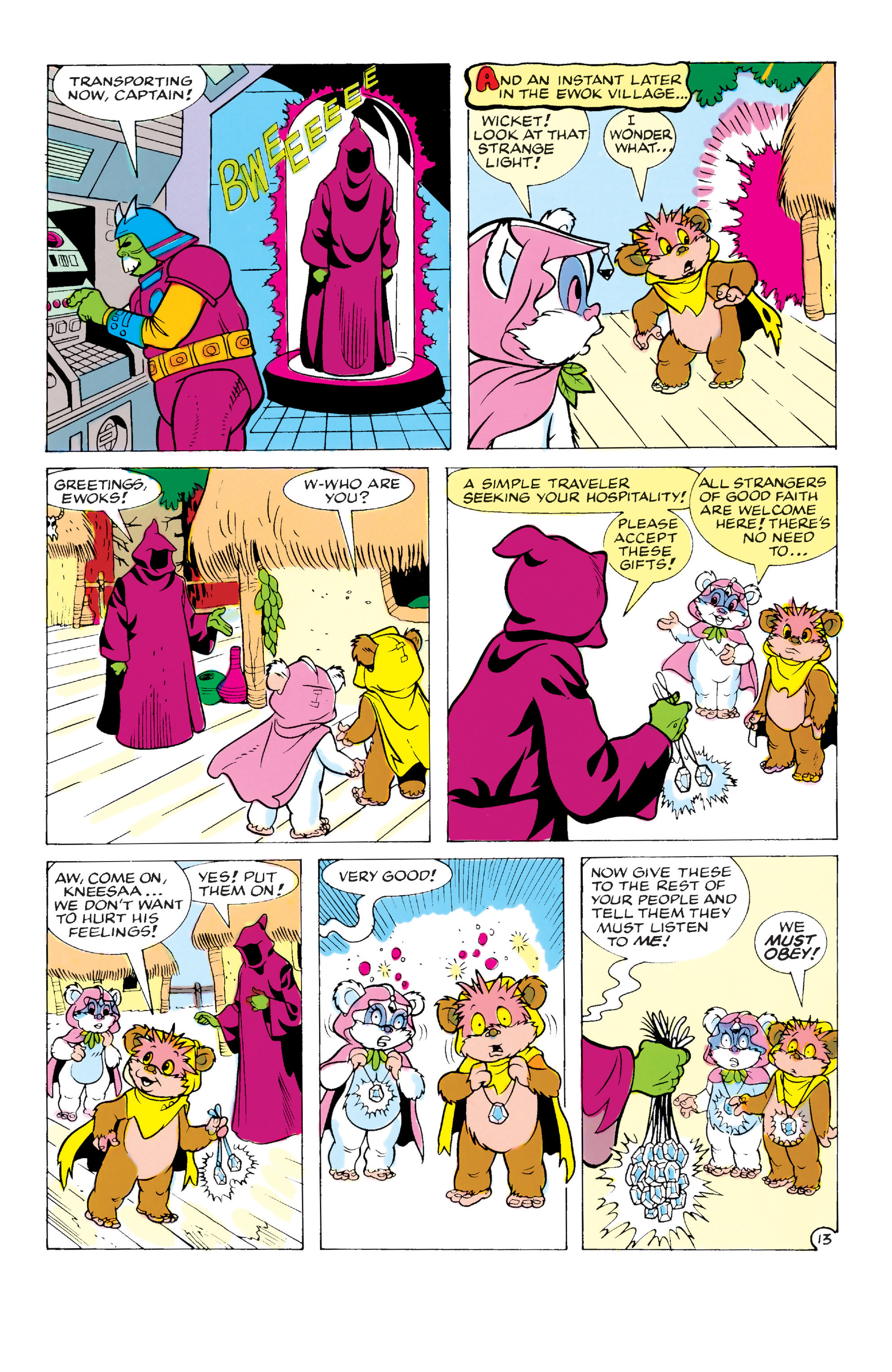 Read online Ewoks comic -  Issue #14 - 14