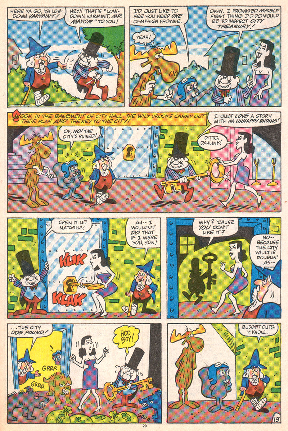 Read online Bullwinkle and Rocky comic -  Issue #8 - 31