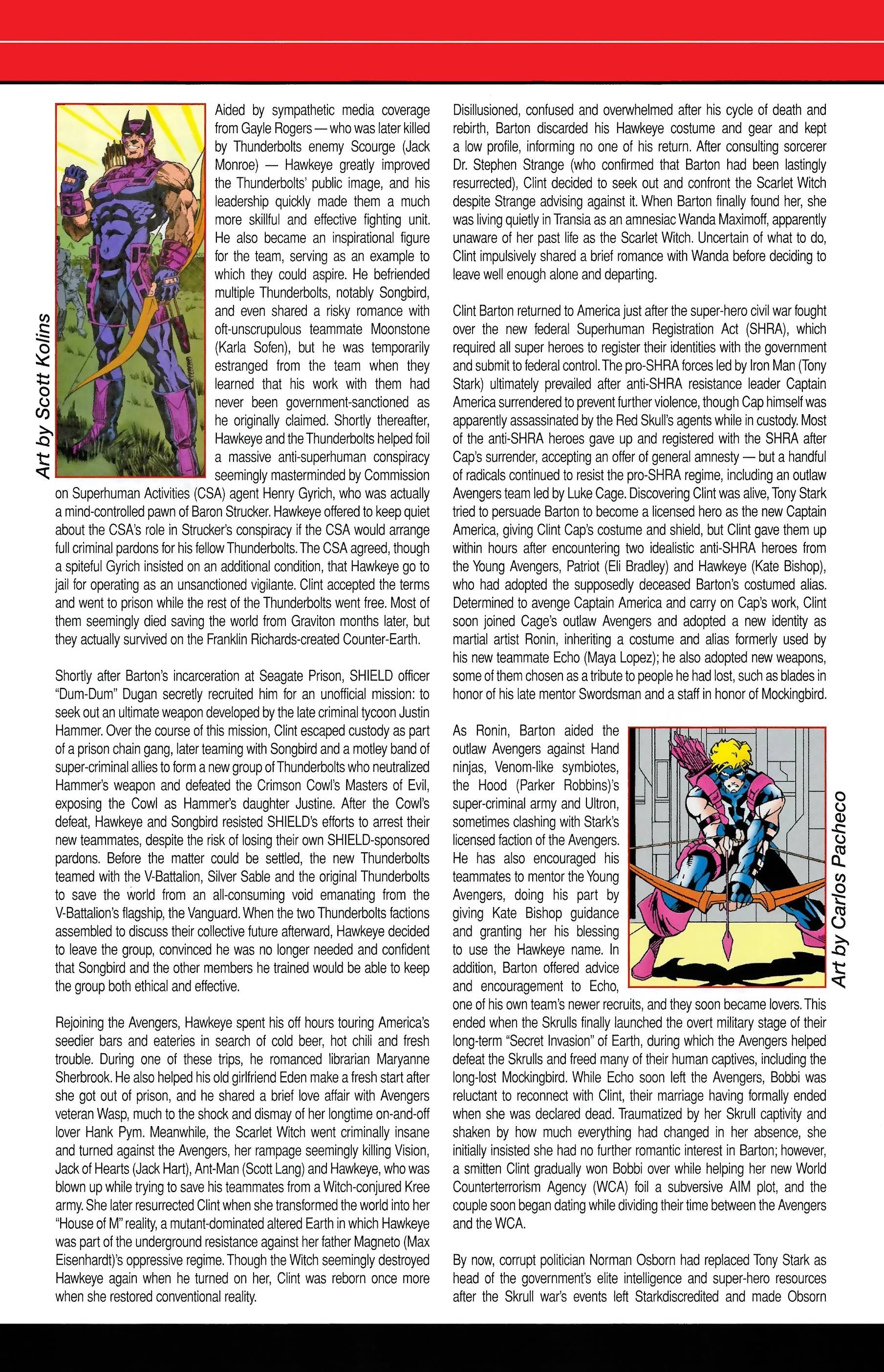 Read online Official Handbook of the Marvel Universe A to Z comic -  Issue # TPB 9 (Part 2) - 107