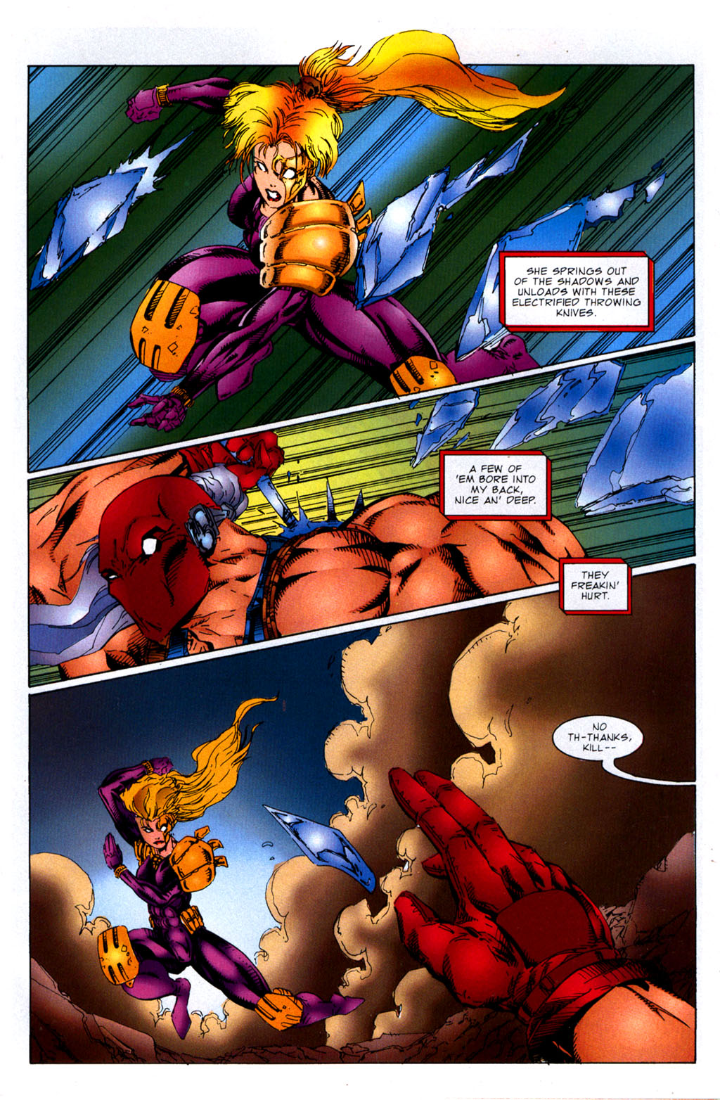 Read online Bloodstrike: Assassin comic -  Issue #3 - 15