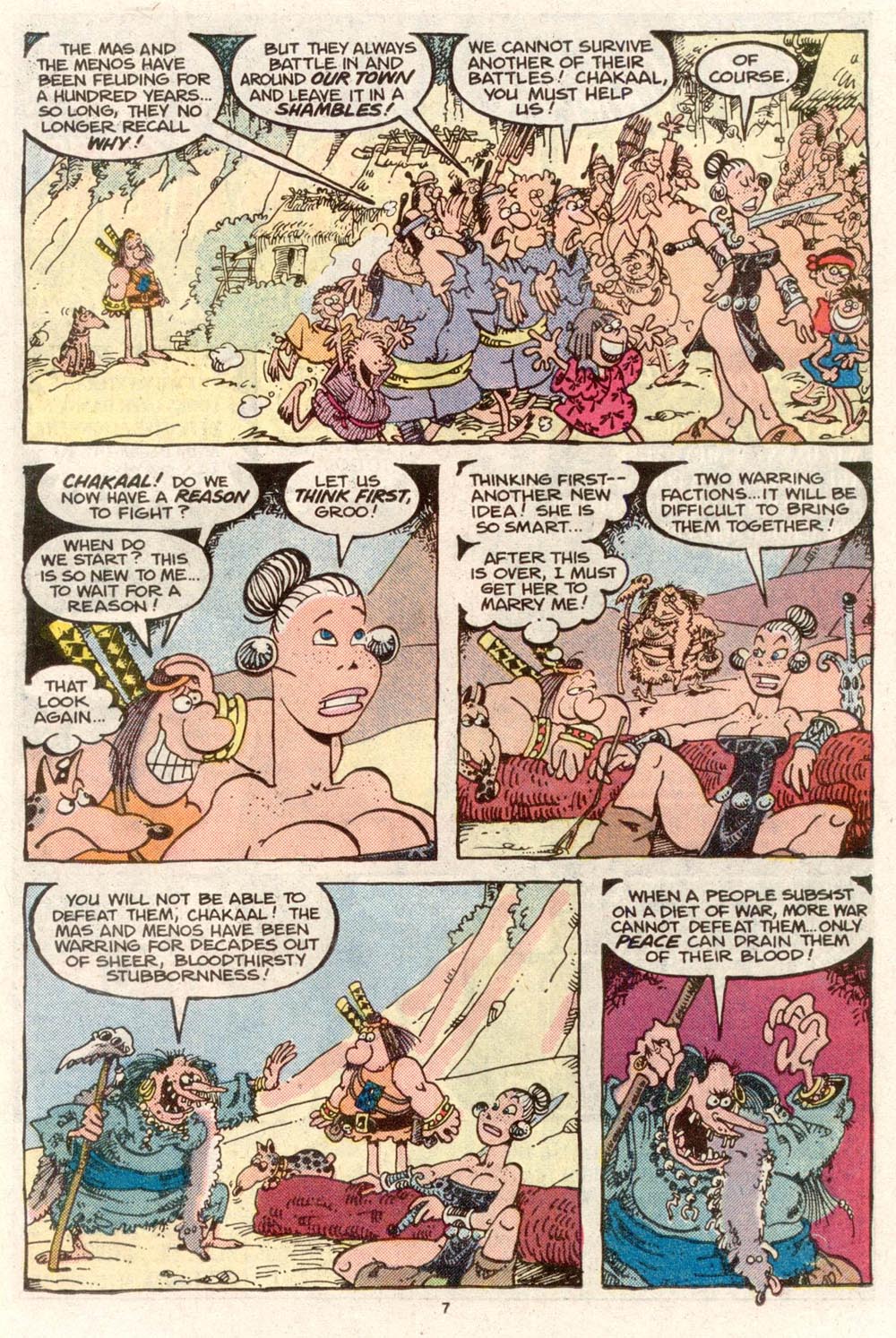 Read online Sergio Aragonés Groo the Wanderer comic -  Issue #51 - 7