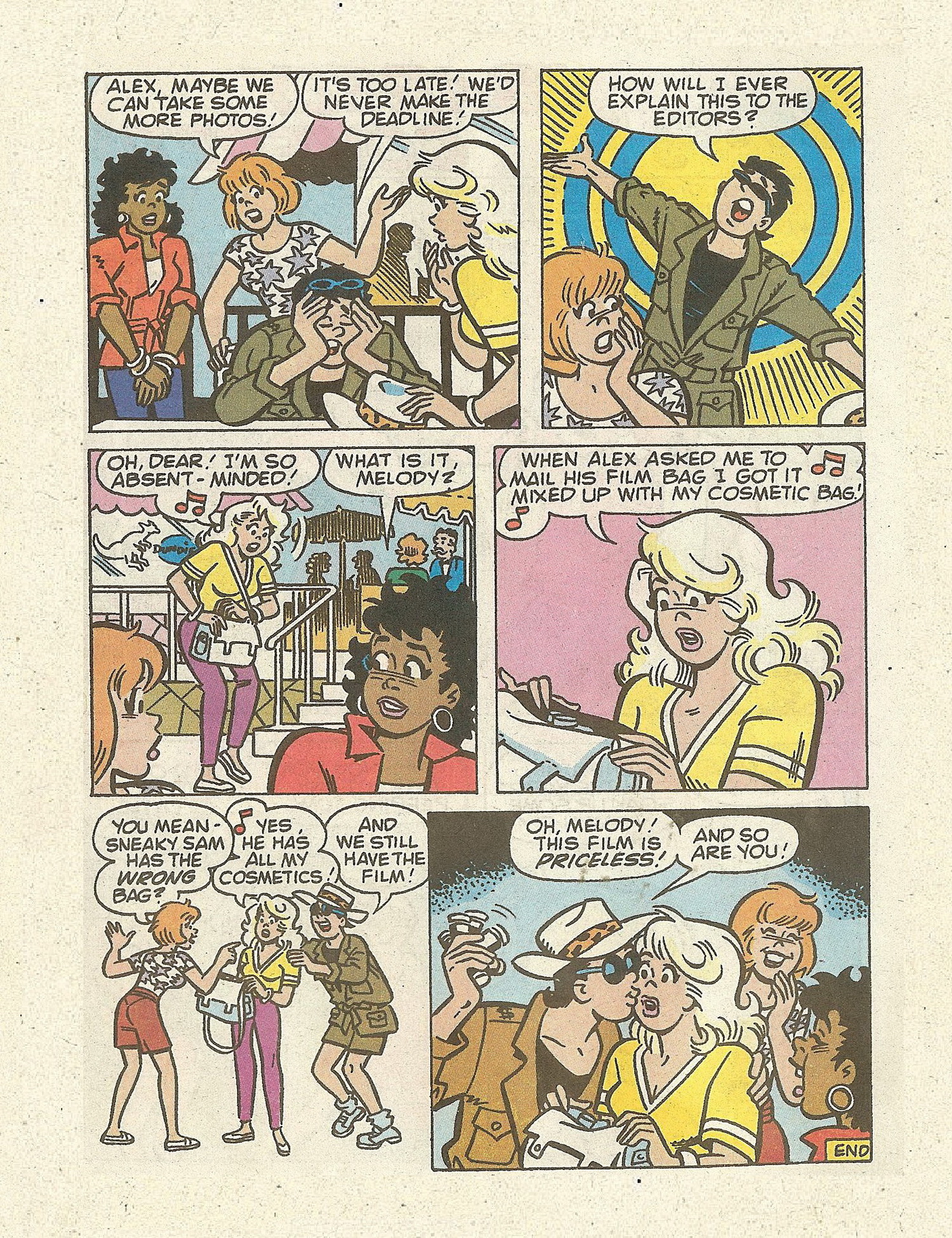 Read online Betty and Veronica Digest Magazine comic -  Issue #70 - 77