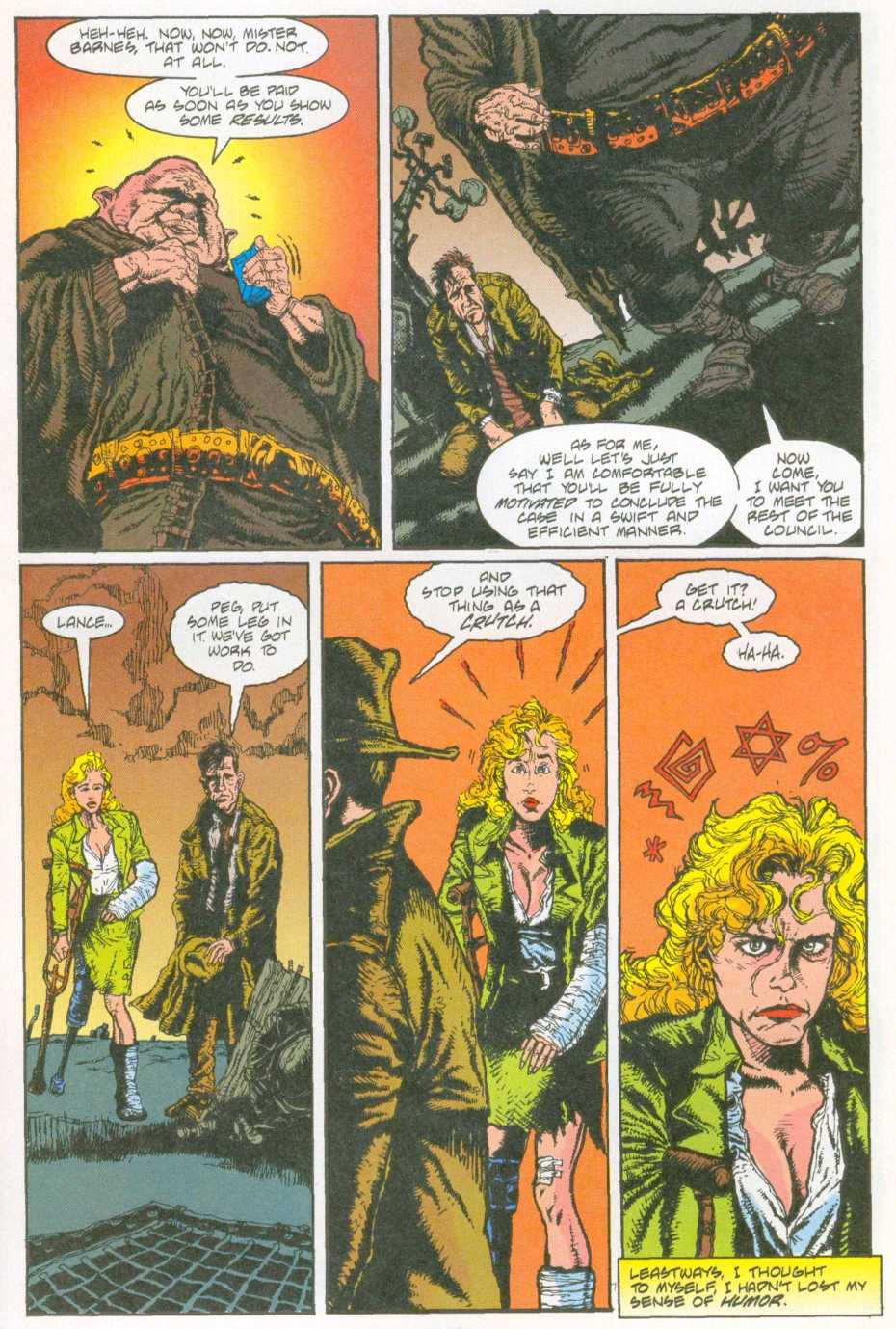 Read online Lance Barnes: Post Nuke Dick comic -  Issue #2 - 15