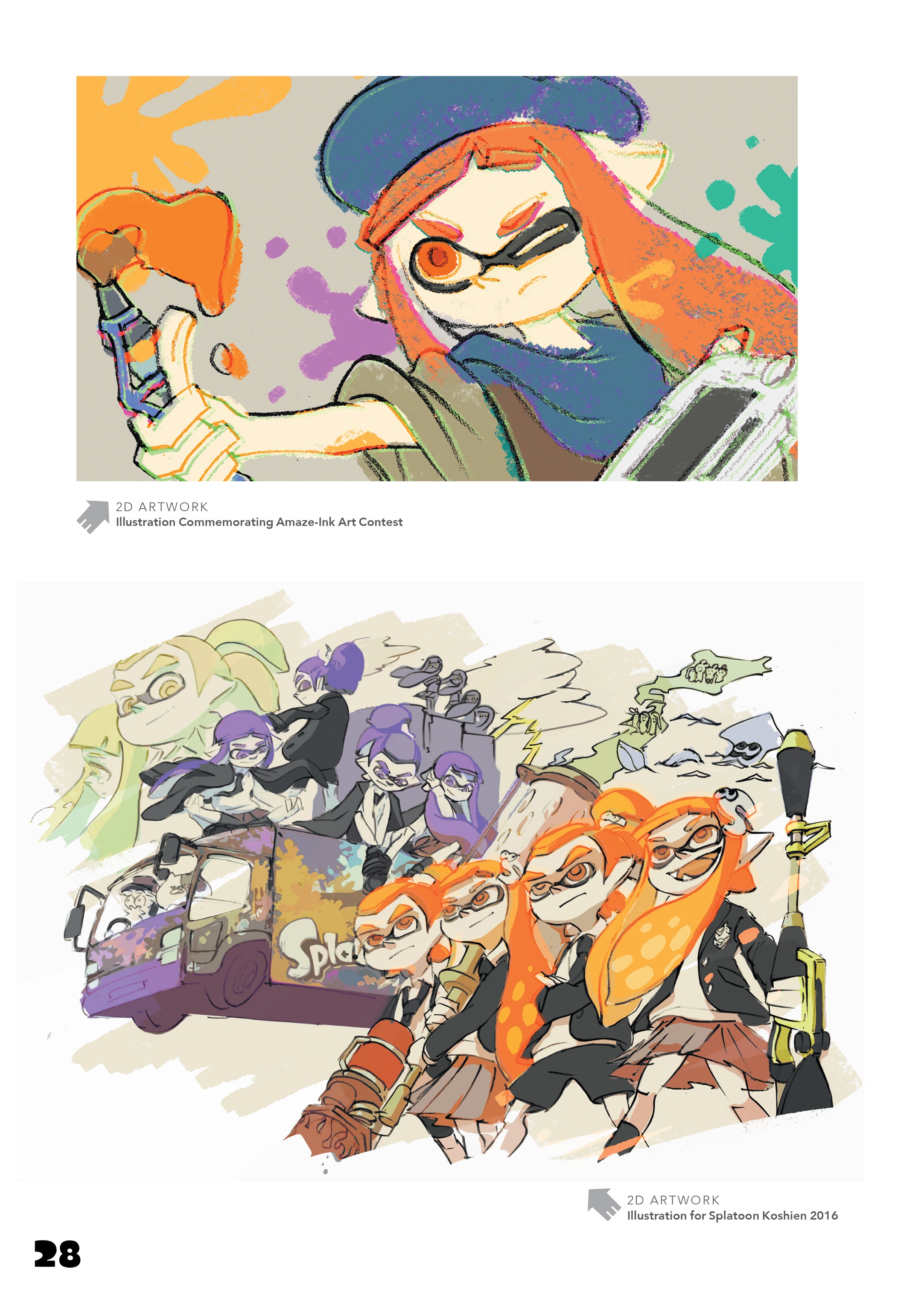 Read online The Art of Splatoon comic -  Issue # TPB (Part 1) - 23