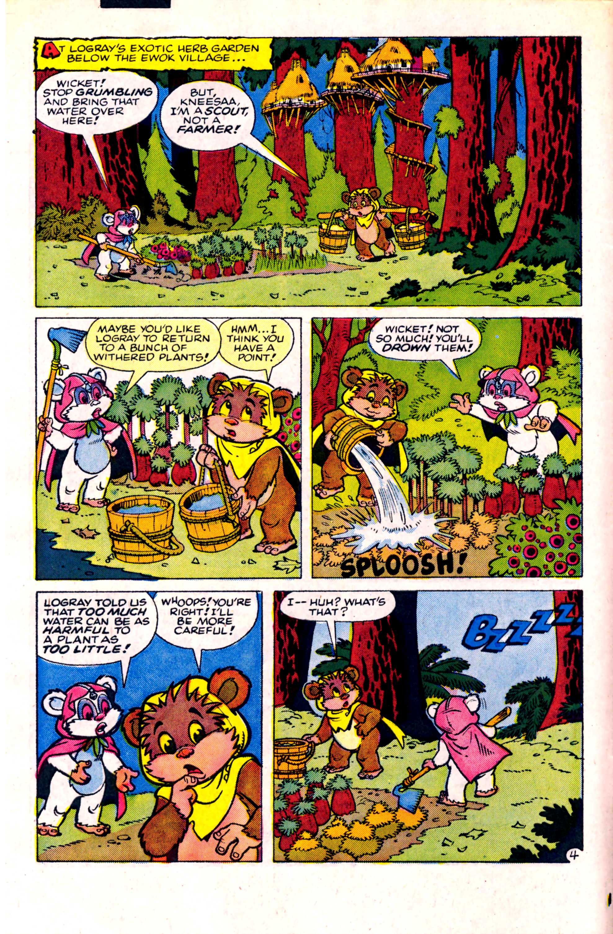 Read online Ewoks (1987) comic -  Issue #12 - 5