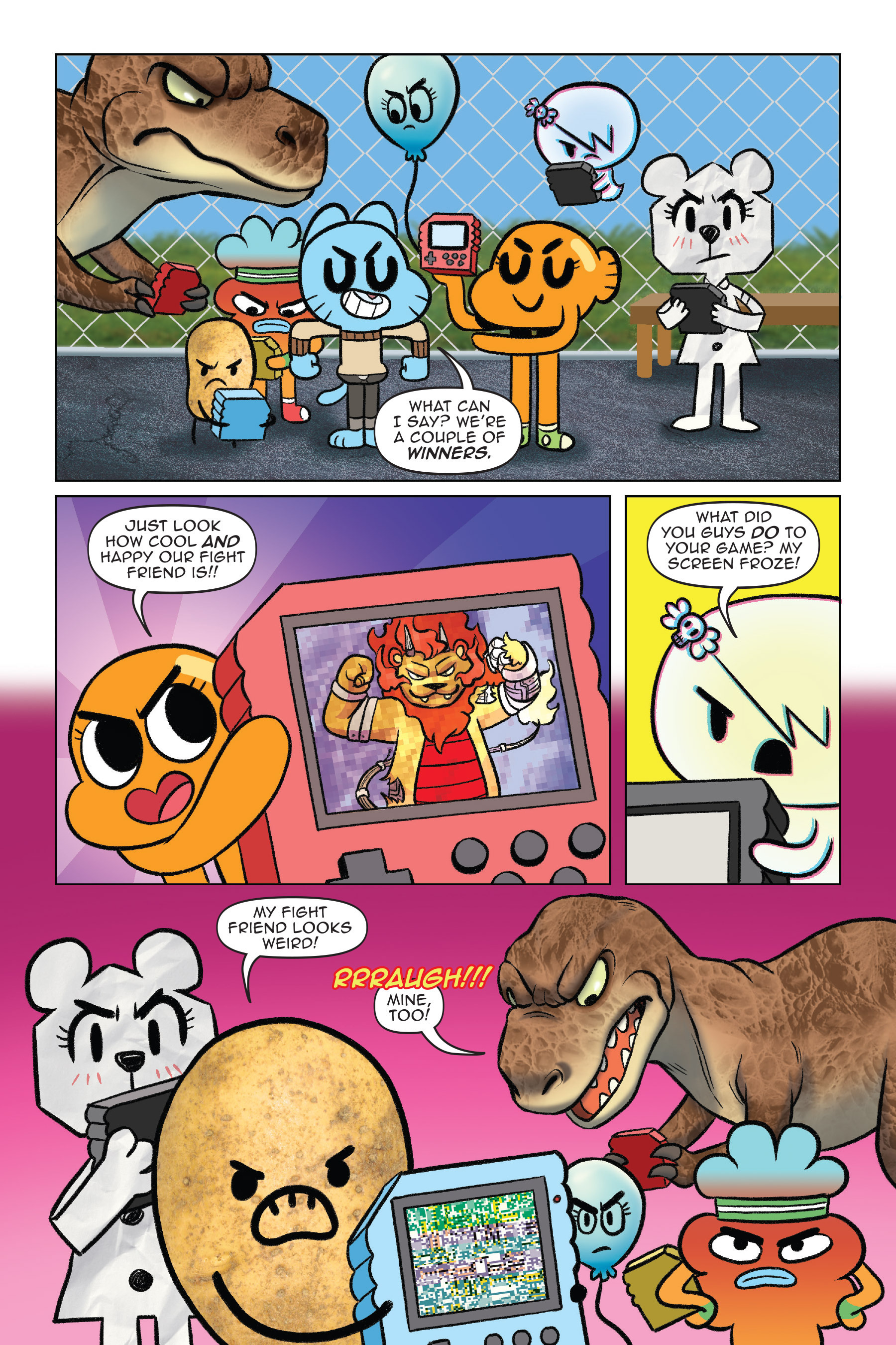 Read online The Amazing World of Gumball: Cheat Code comic -  Issue # Full - 49