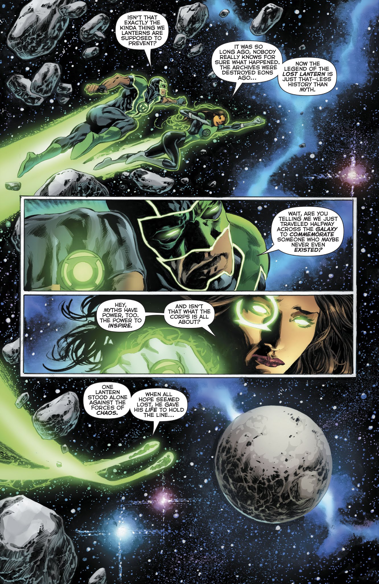 Read online Green Lanterns comic -  Issue # Annual 1 - 4