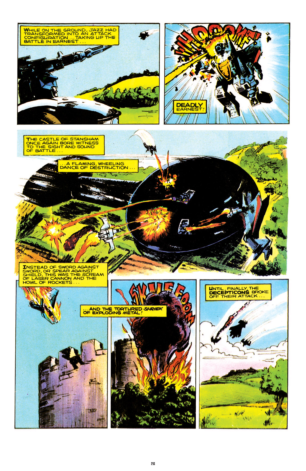 Read online The Transformers Classics comic -  Issue # TPB 3 - 214