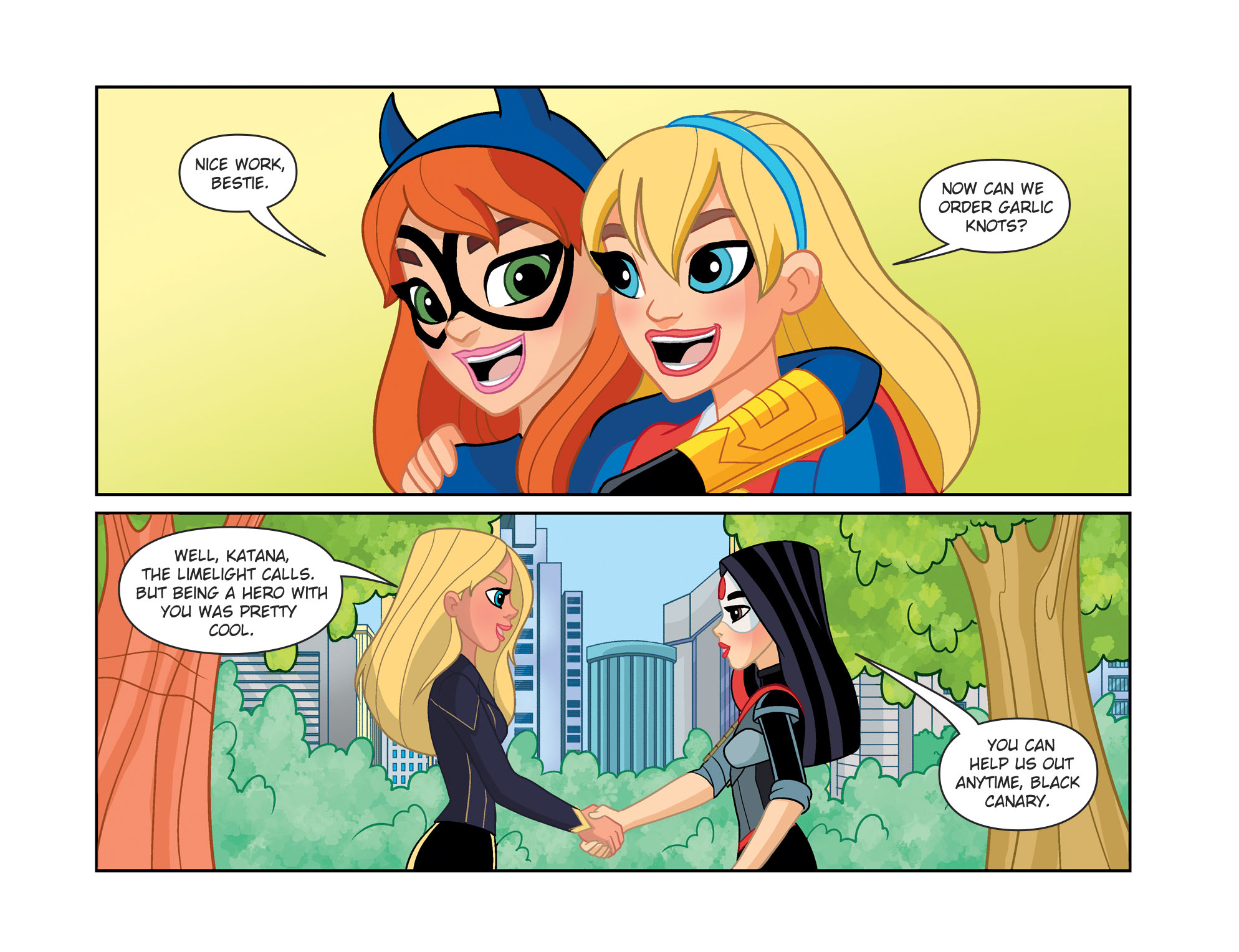 Read online DC Super Hero Girls: Out of the Bottle comic -  Issue #12 - 16