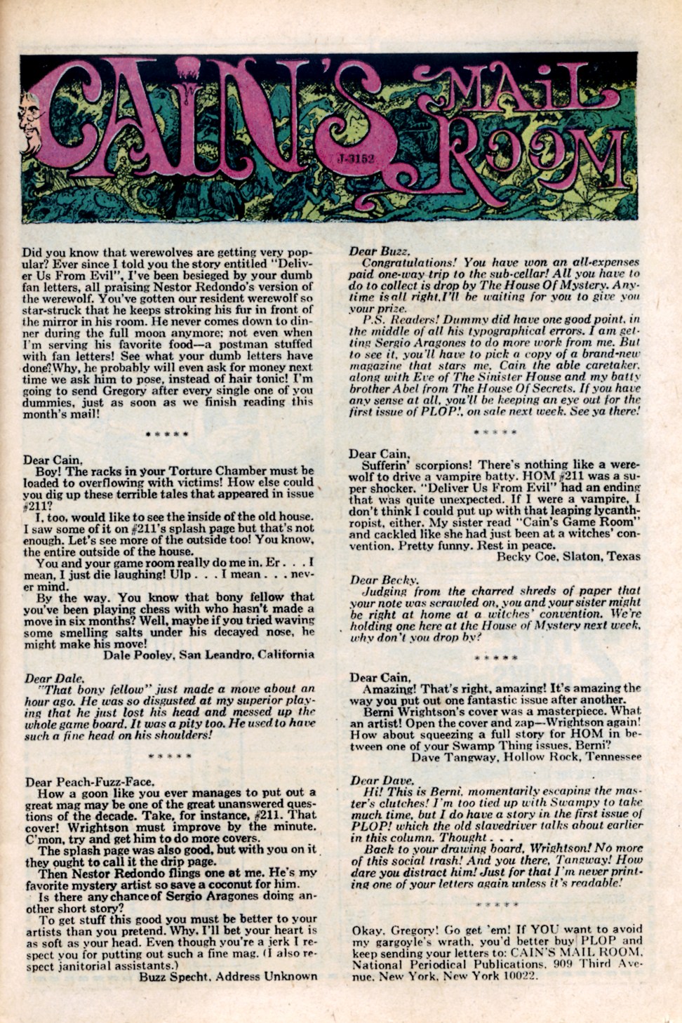 Read online House of Mystery (1951) comic -  Issue #217 - 13