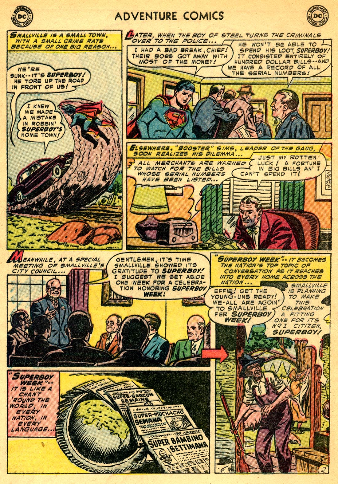 Read online Adventure Comics (1938) comic -  Issue #209 - 4