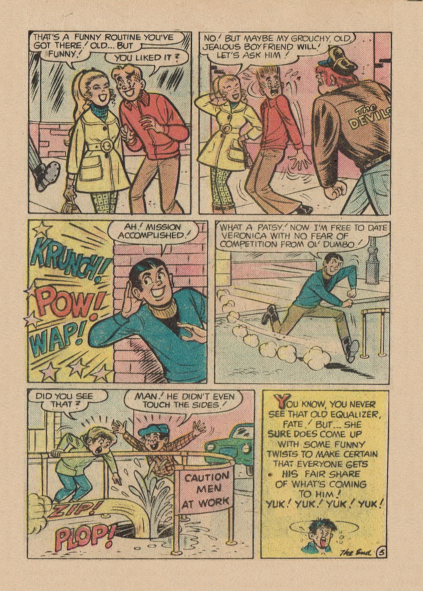 Read online Archie Digest Magazine comic -  Issue #42 - 73
