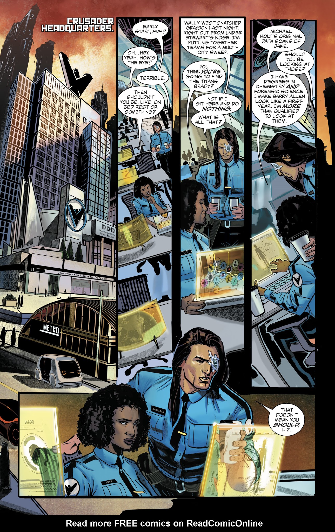 Read online Nightwing: The New Order comic -  Issue #4 - 9