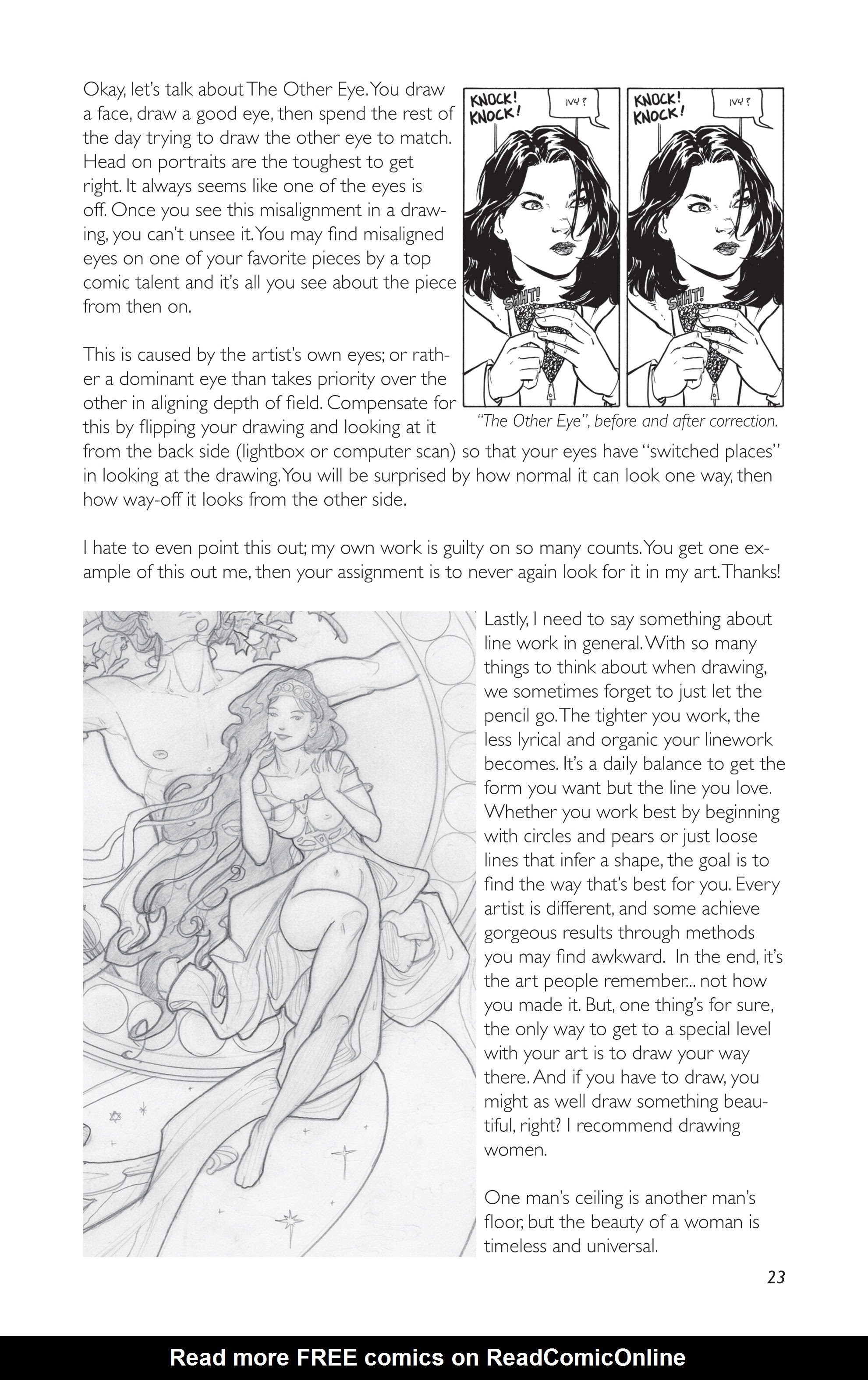 Read online Terry Moore's How to Draw... comic -  Issue # Beautiful - 25