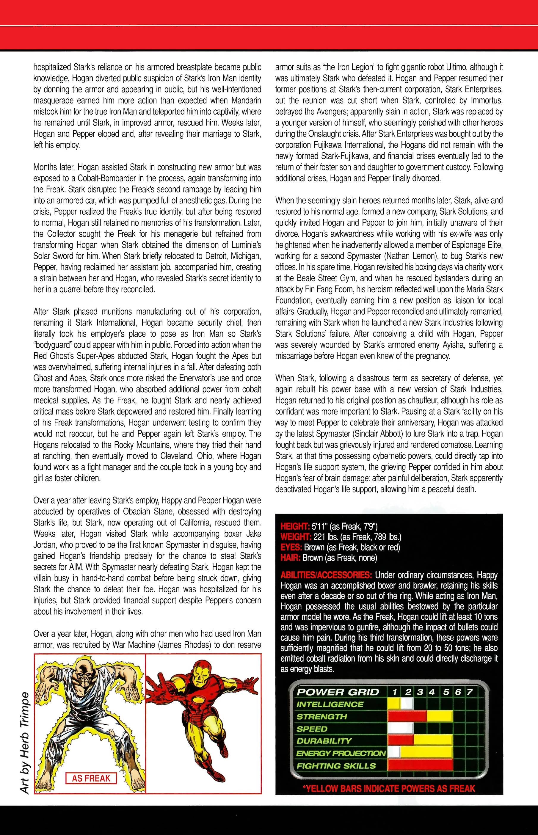 Read online Official Handbook of the Marvel Universe A to Z comic -  Issue # TPB 5 (Part 1) - 85