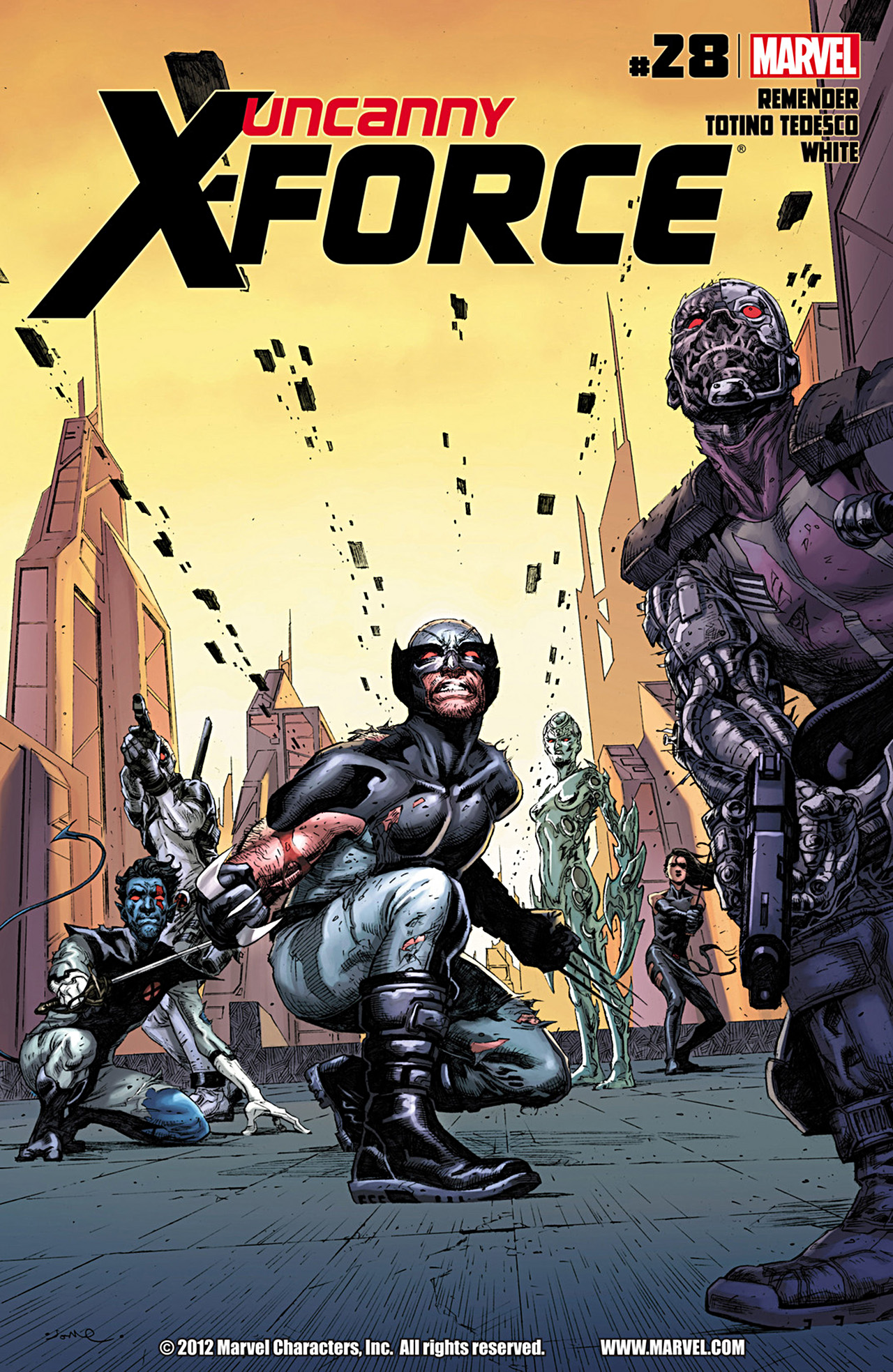 Read online Uncanny X-Force (2010) comic -  Issue #28 - 1