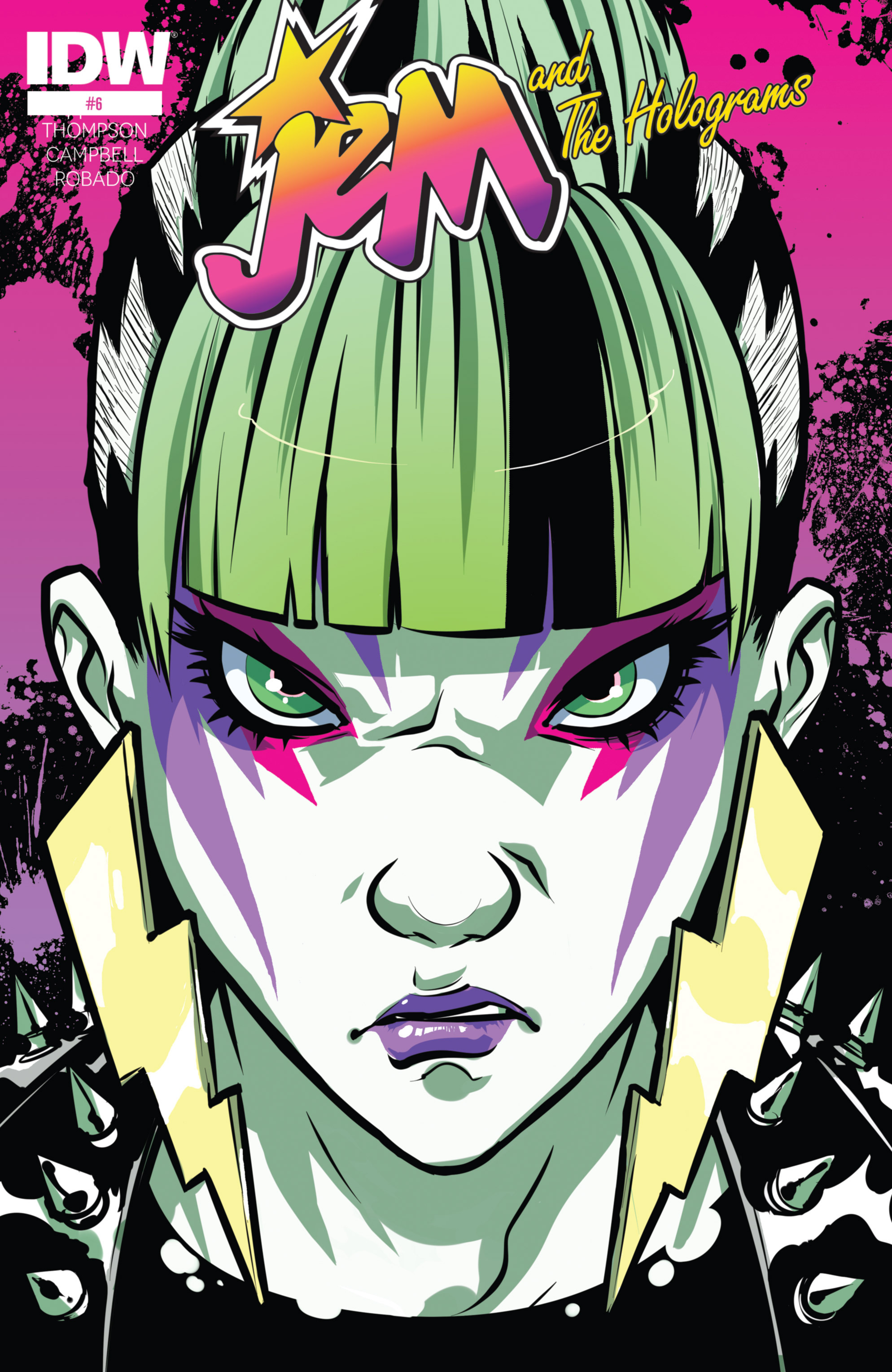 Read online Jem and The Holograms comic -  Issue #6 - 1