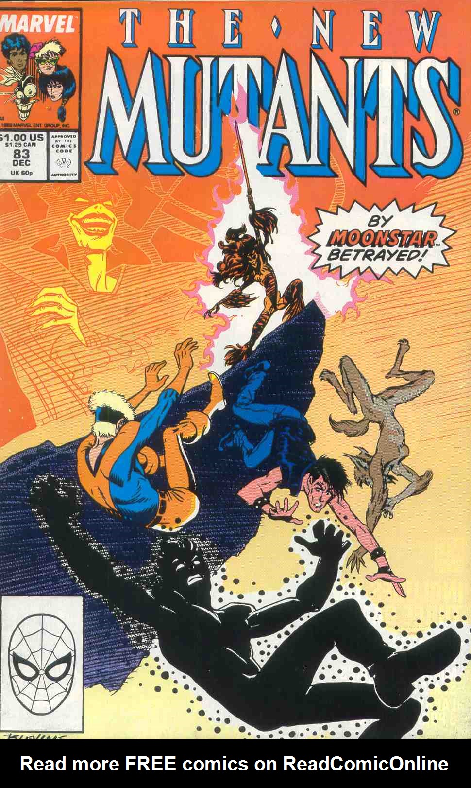 Read online The New Mutants comic -  Issue #83 - 1