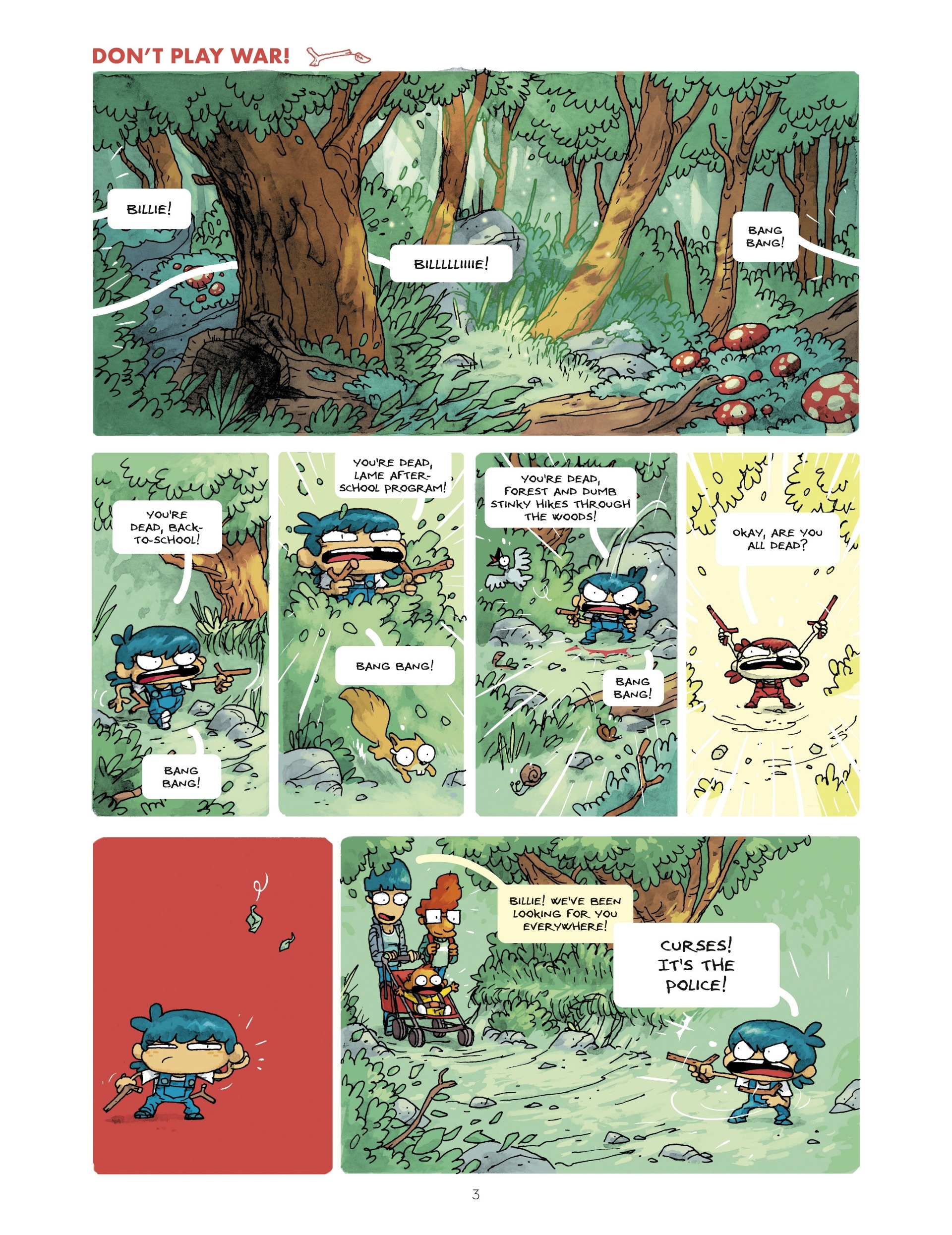 Read online Billie Bang Bang comic -  Issue #1 - 3