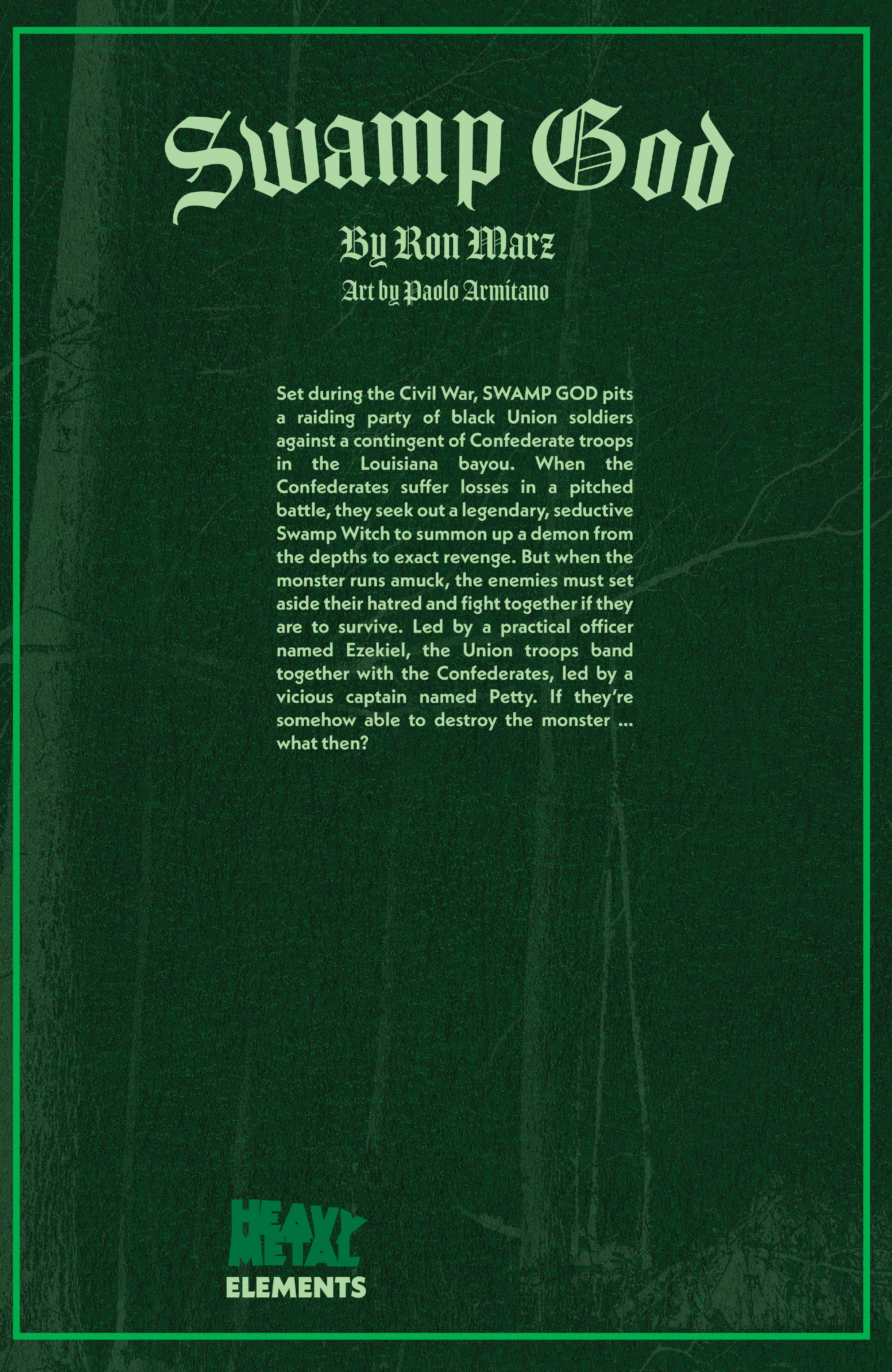 Read online Swamp God comic -  Issue #4 - 28