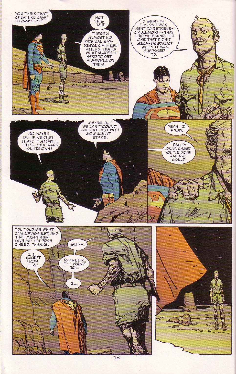 Read online Superman vs. Predator comic -  Issue #3 - 20