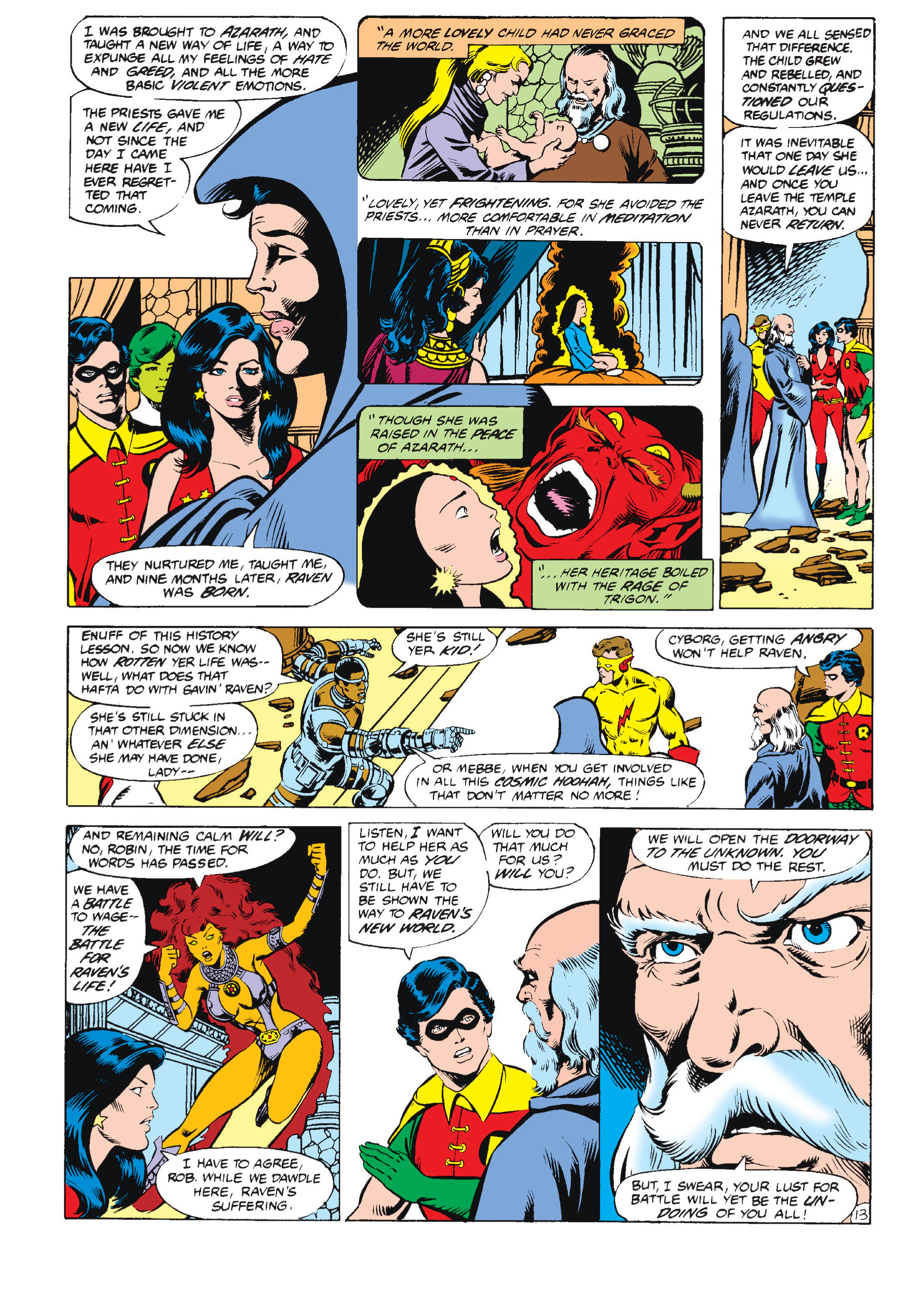 Read online The New Teen Titans (1980) comic -  Issue #6 - 14