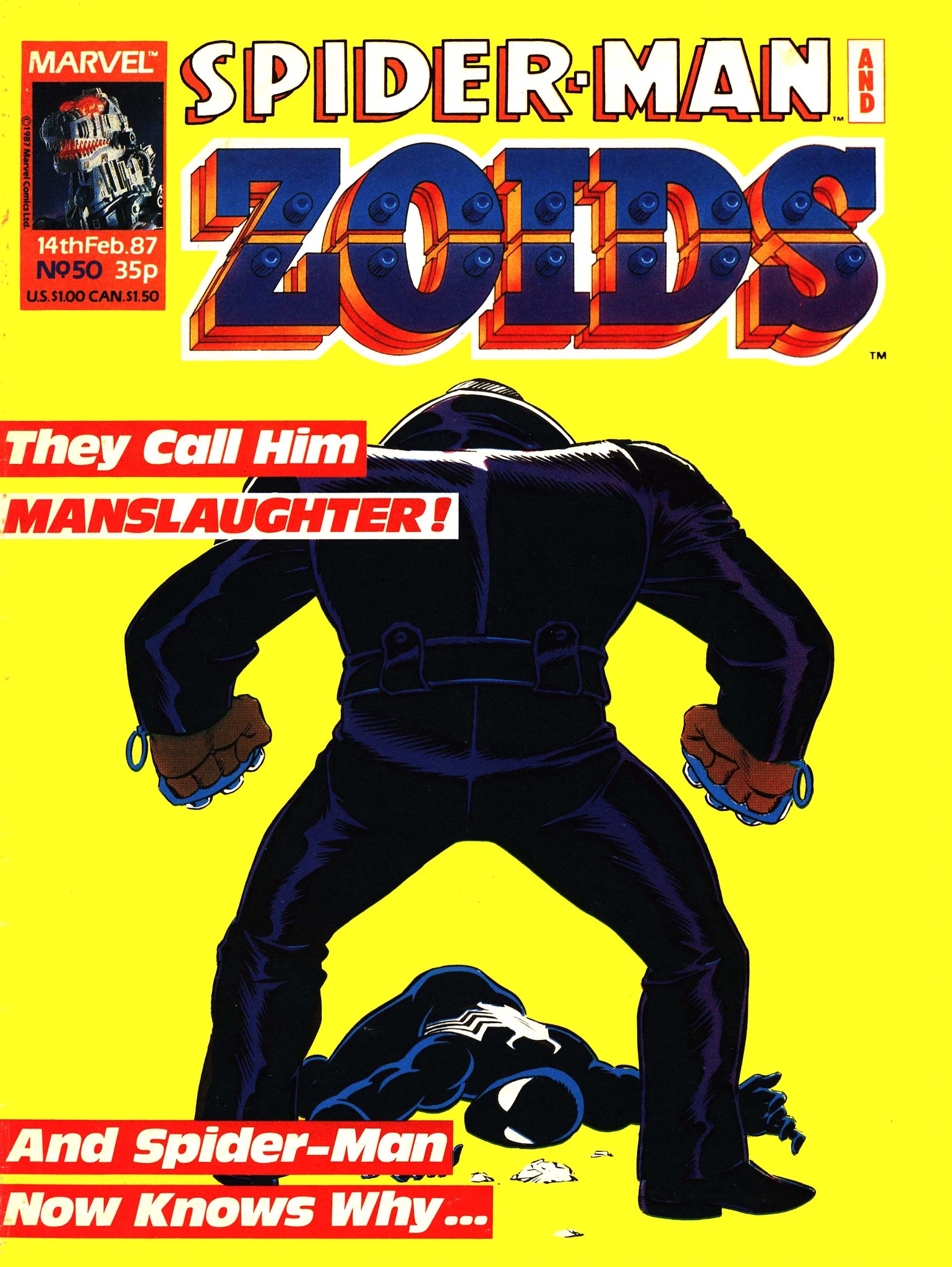 Read online Spider-Man and Zoids comic -  Issue #50 - 1