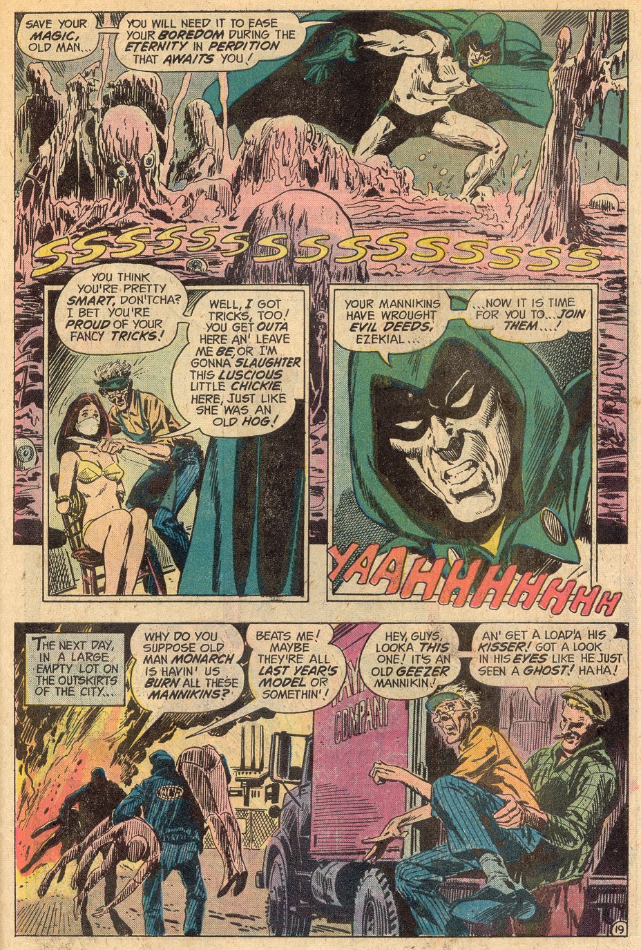 Adventure Comics #434 ( July- August 1974 ) - Uniform Stealing Board