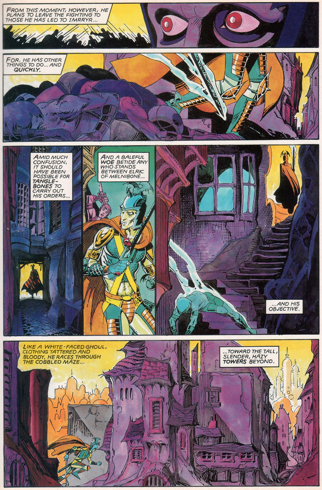 Read online Marvel Graphic Novel comic -  Issue #2 - Elric - The Dreaming City - 41