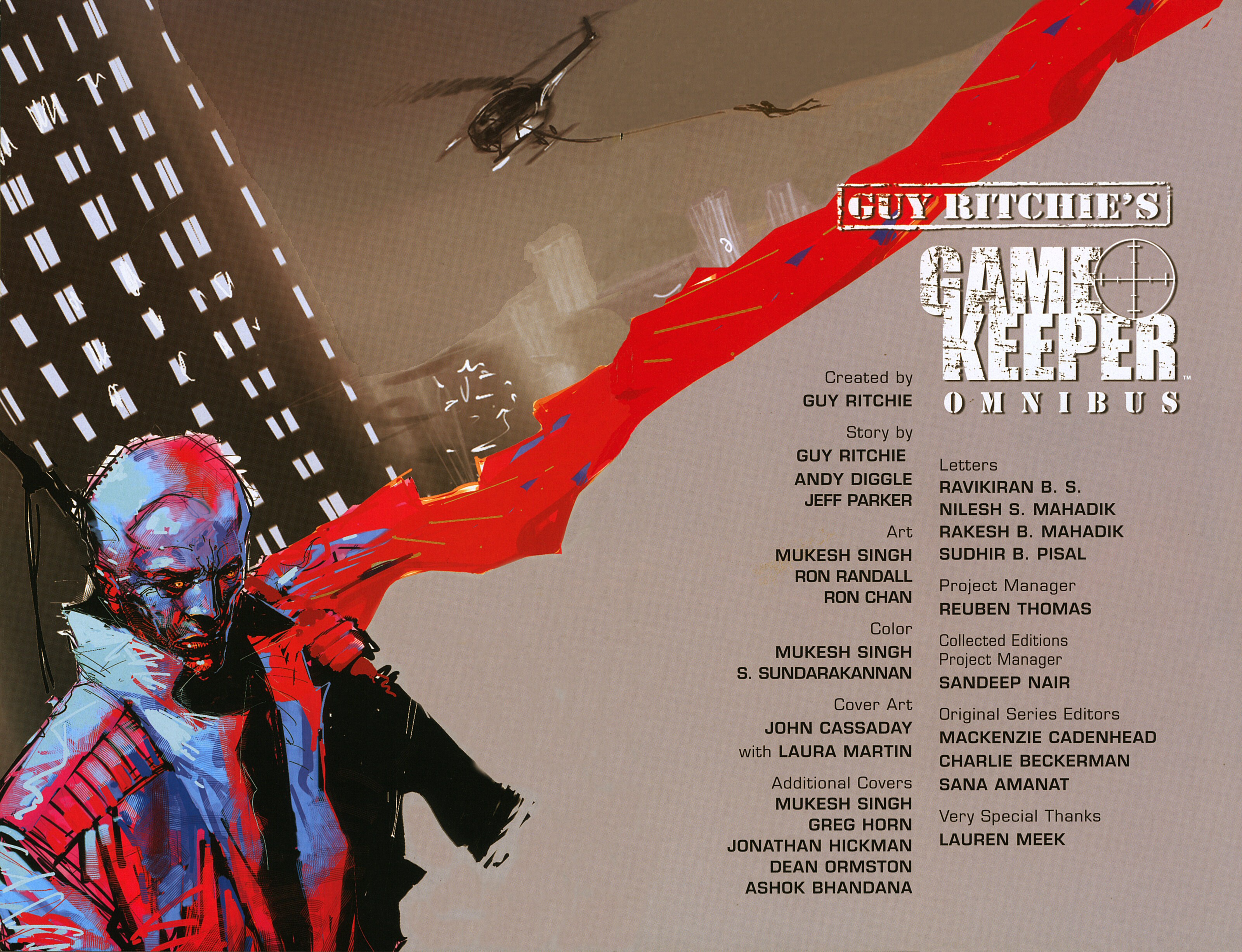 Guy Ritchies Gamekeeper Omnibus Tpb Part 1 Read Guy Ritchies