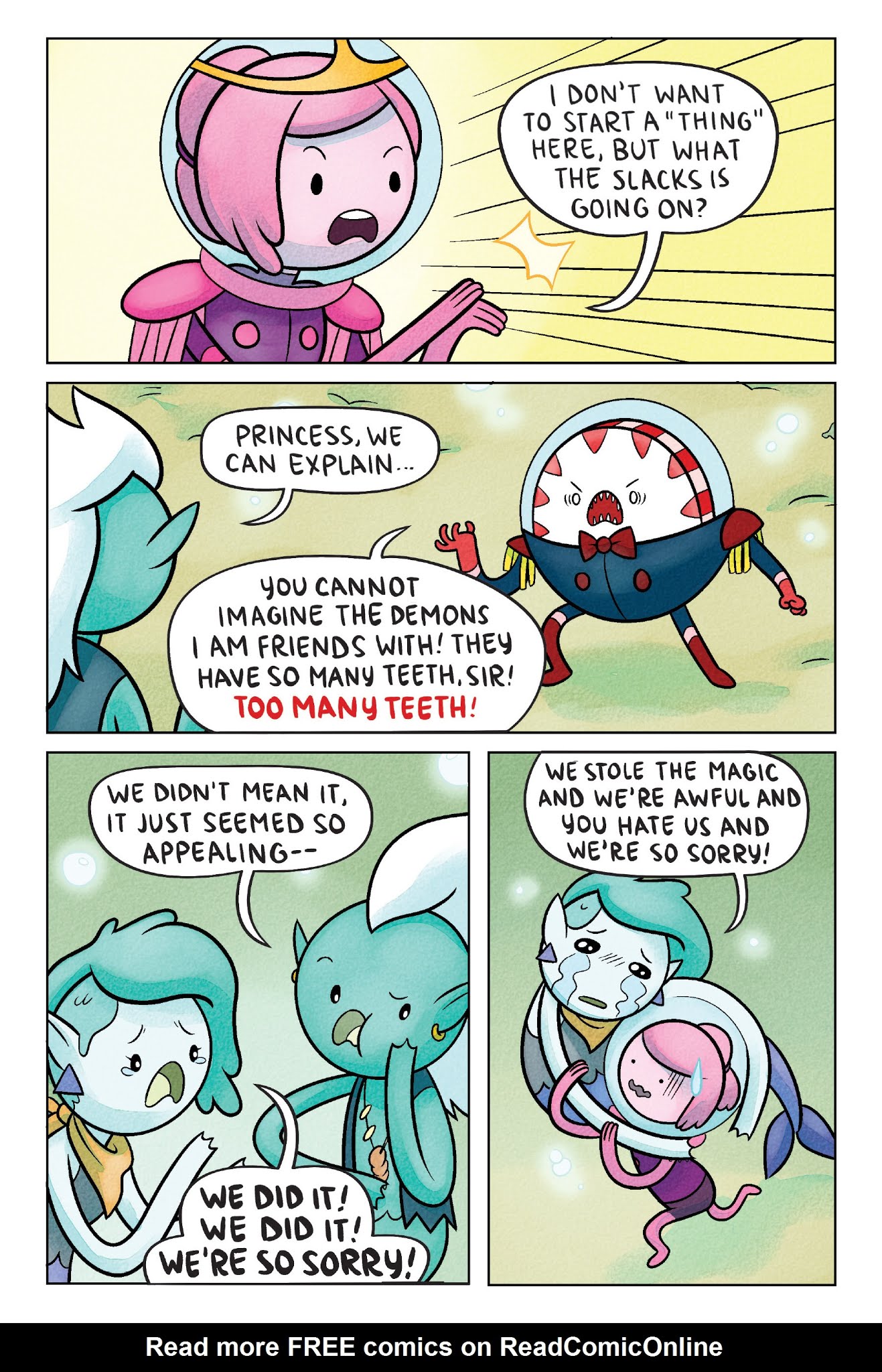 Read online Adventure Time: Bitter Sweets comic -  Issue # TPB - 86