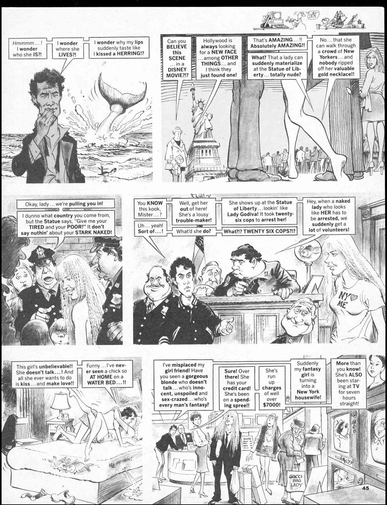 Read online MAD comic -  Issue #250 - 47