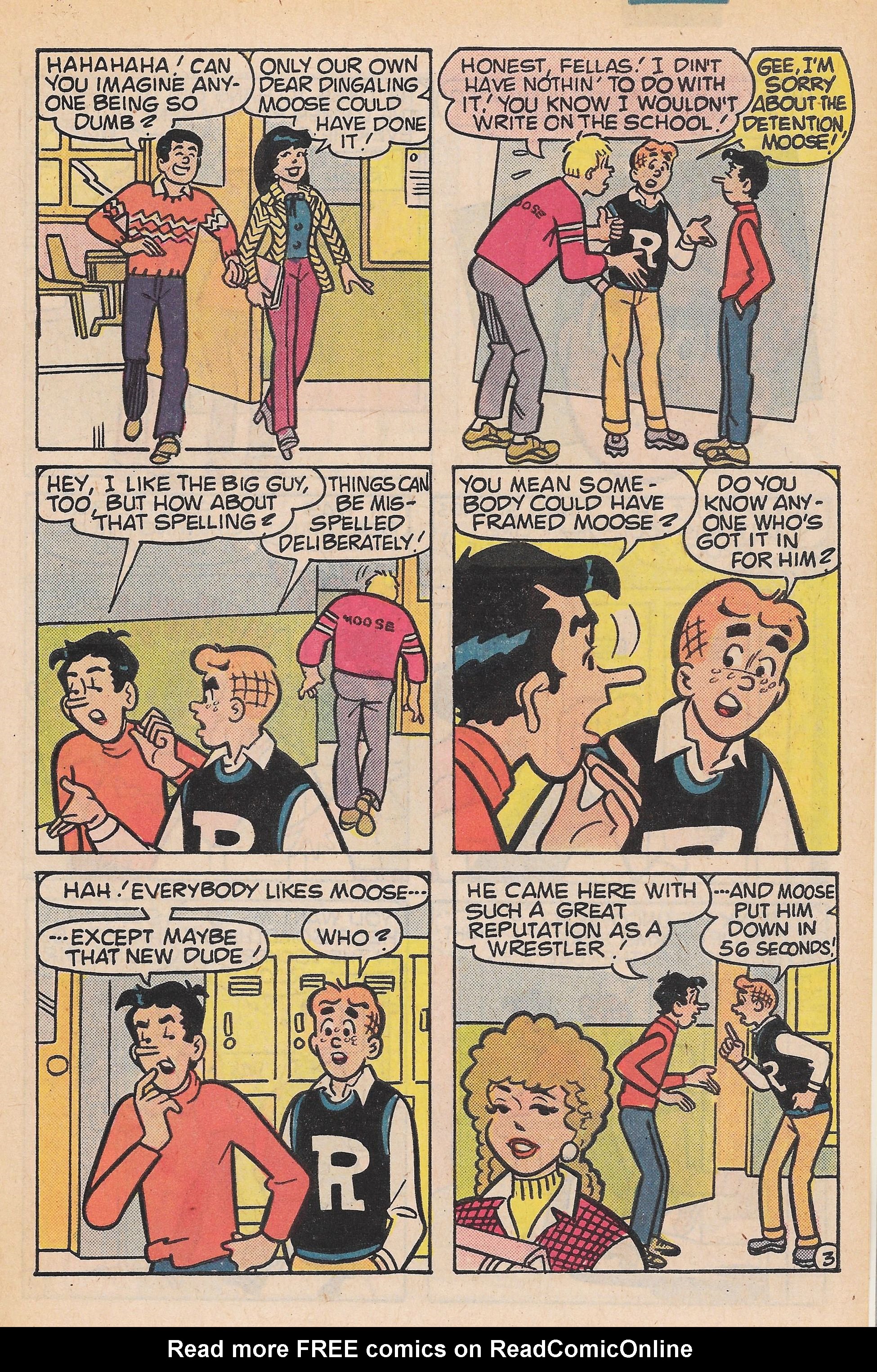 Read online Archie at Riverdale High (1972) comic -  Issue #90 - 31