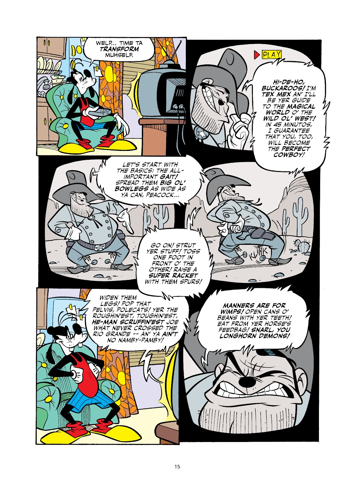 Walt Disney's Mickey and Donald: For Whom the Doorbell Tolls and Other Tales Inspired by Hemingway issue TPB (Part 1) - Page 16