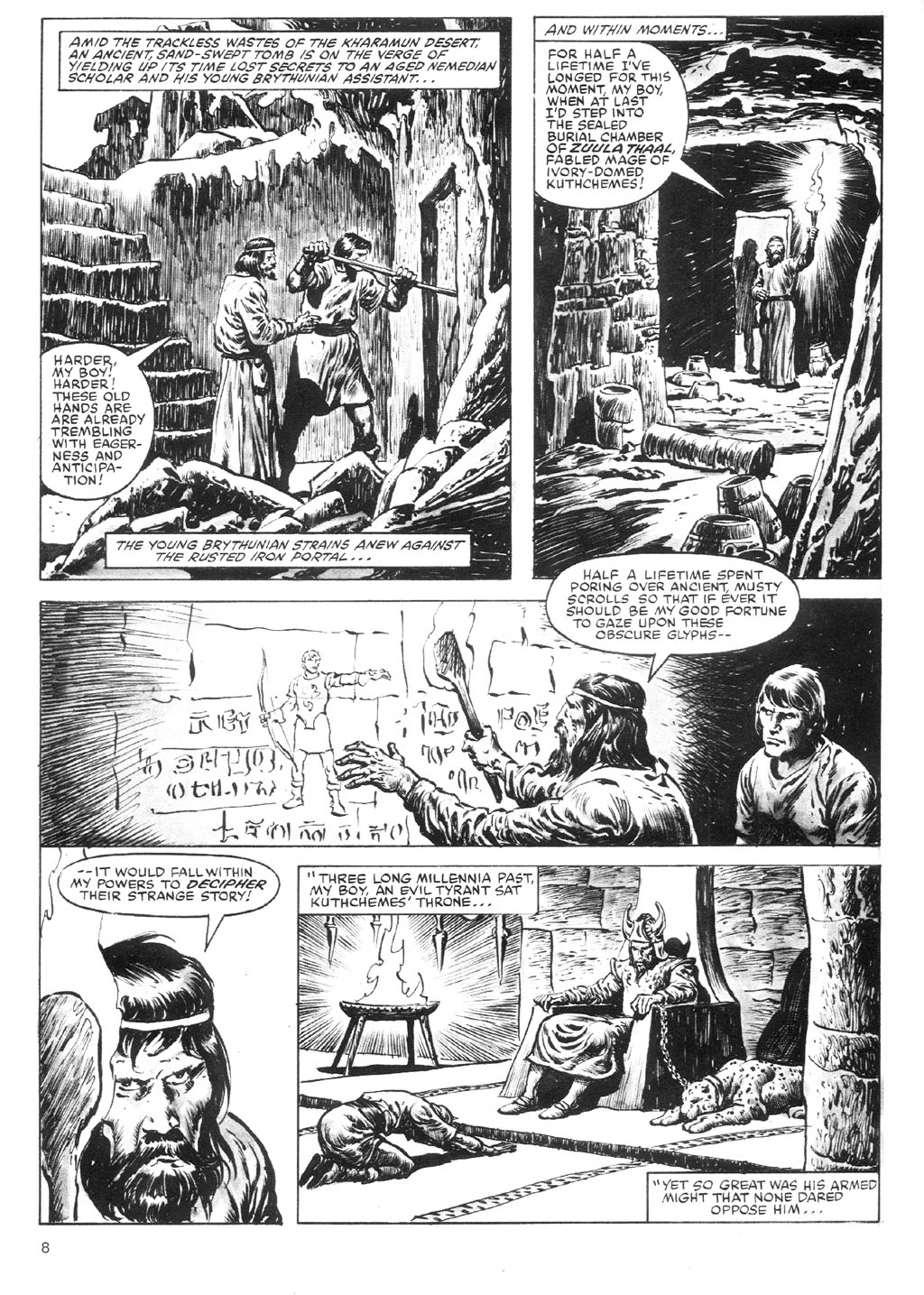 The Savage Sword Of Conan issue 87 - Page 8