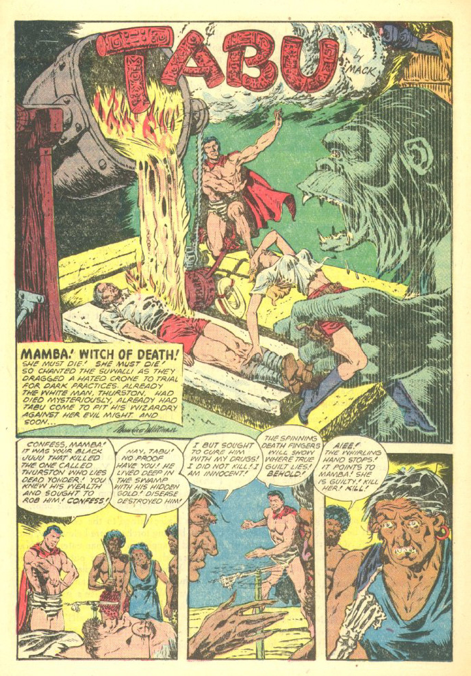 Read online Jungle Comics comic -  Issue #104 - 36