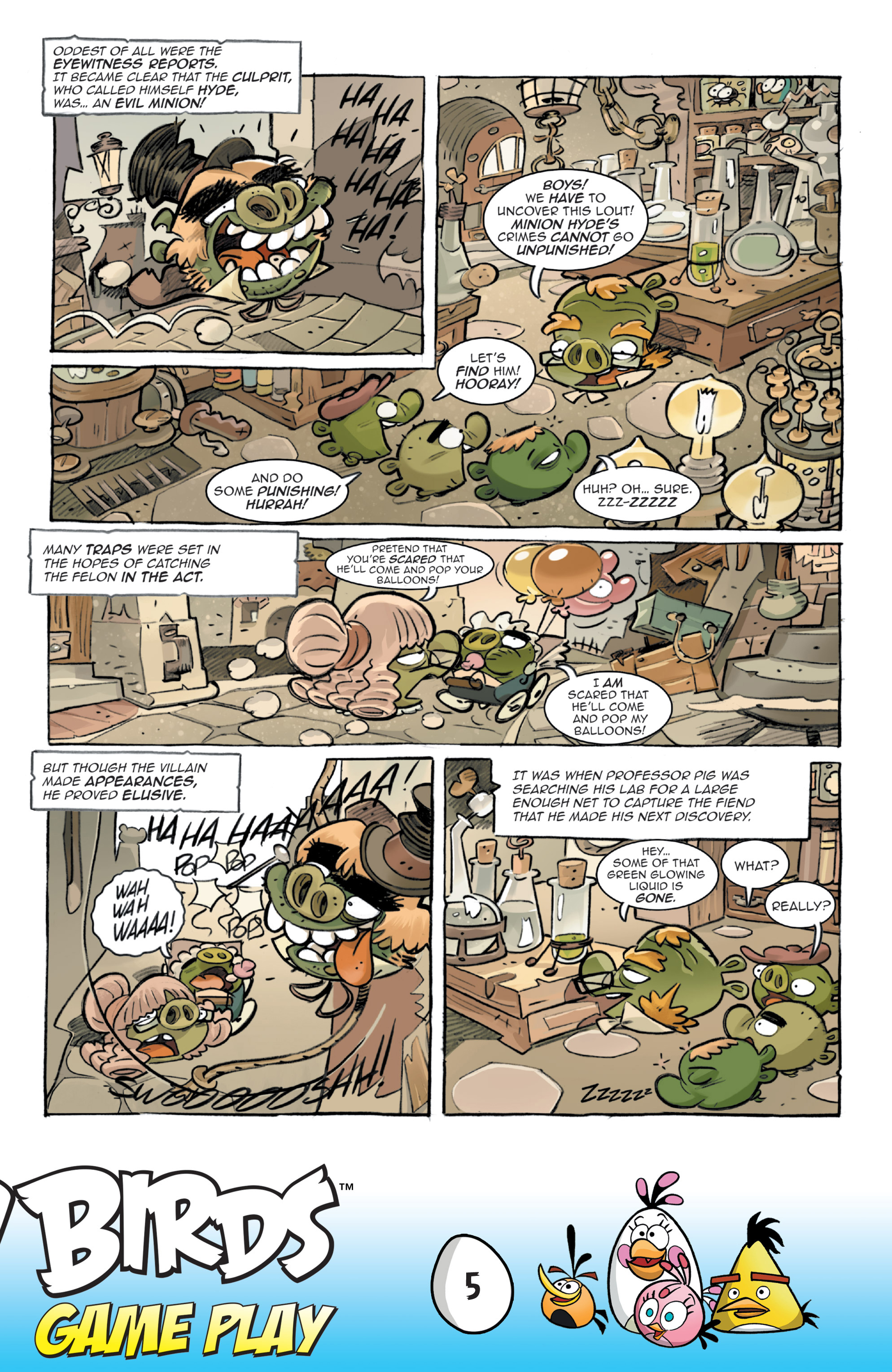 Read online Angry Birds Comics: Game Play comic -  Issue #3 - 7
