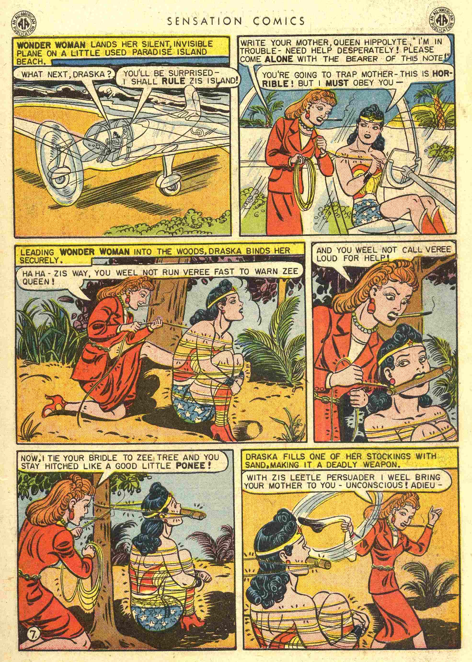 Read online Sensation (Mystery) Comics comic -  Issue #42 - 9