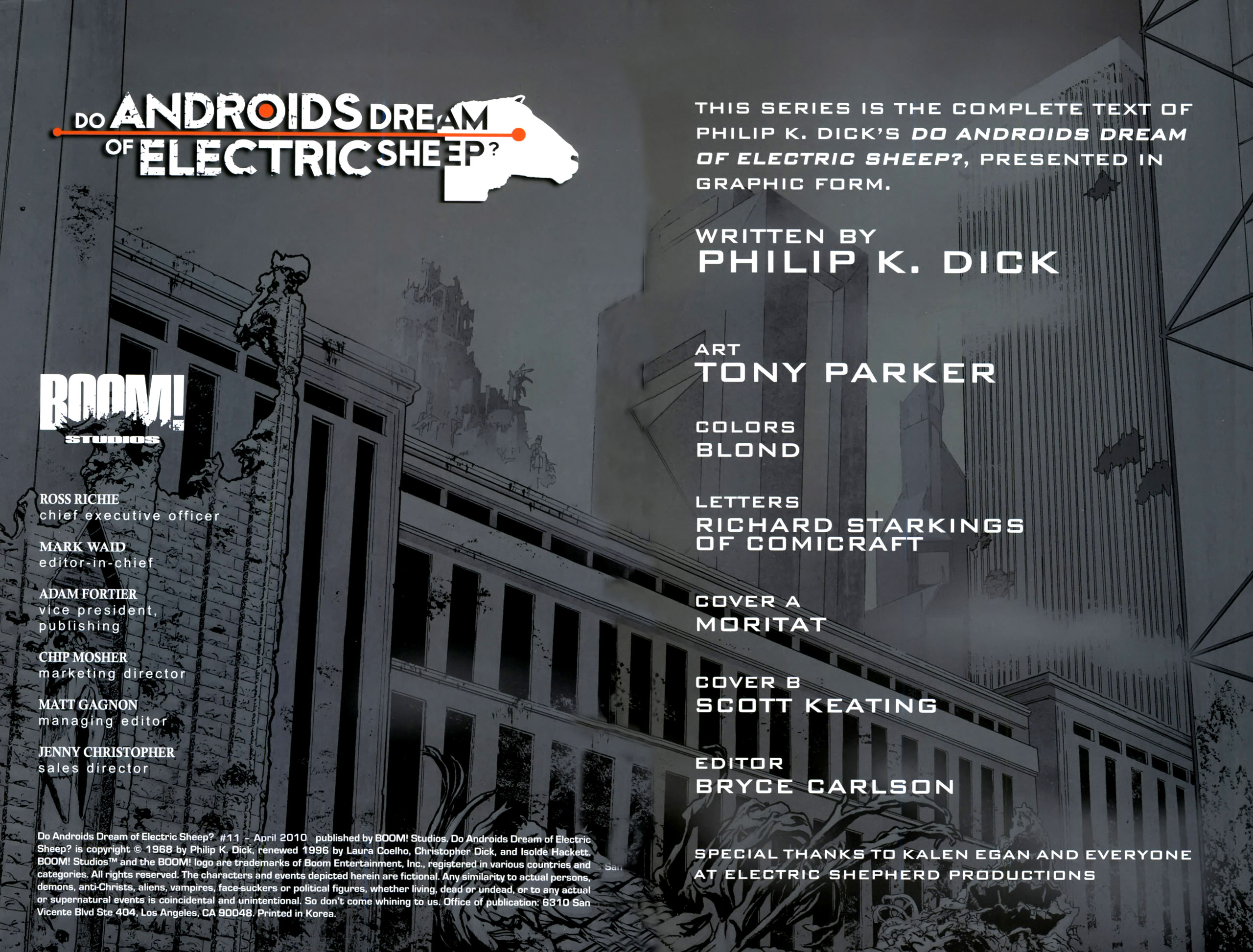 Read online Do Androids Dream of Electric Sheep? comic -  Issue #11 - 2