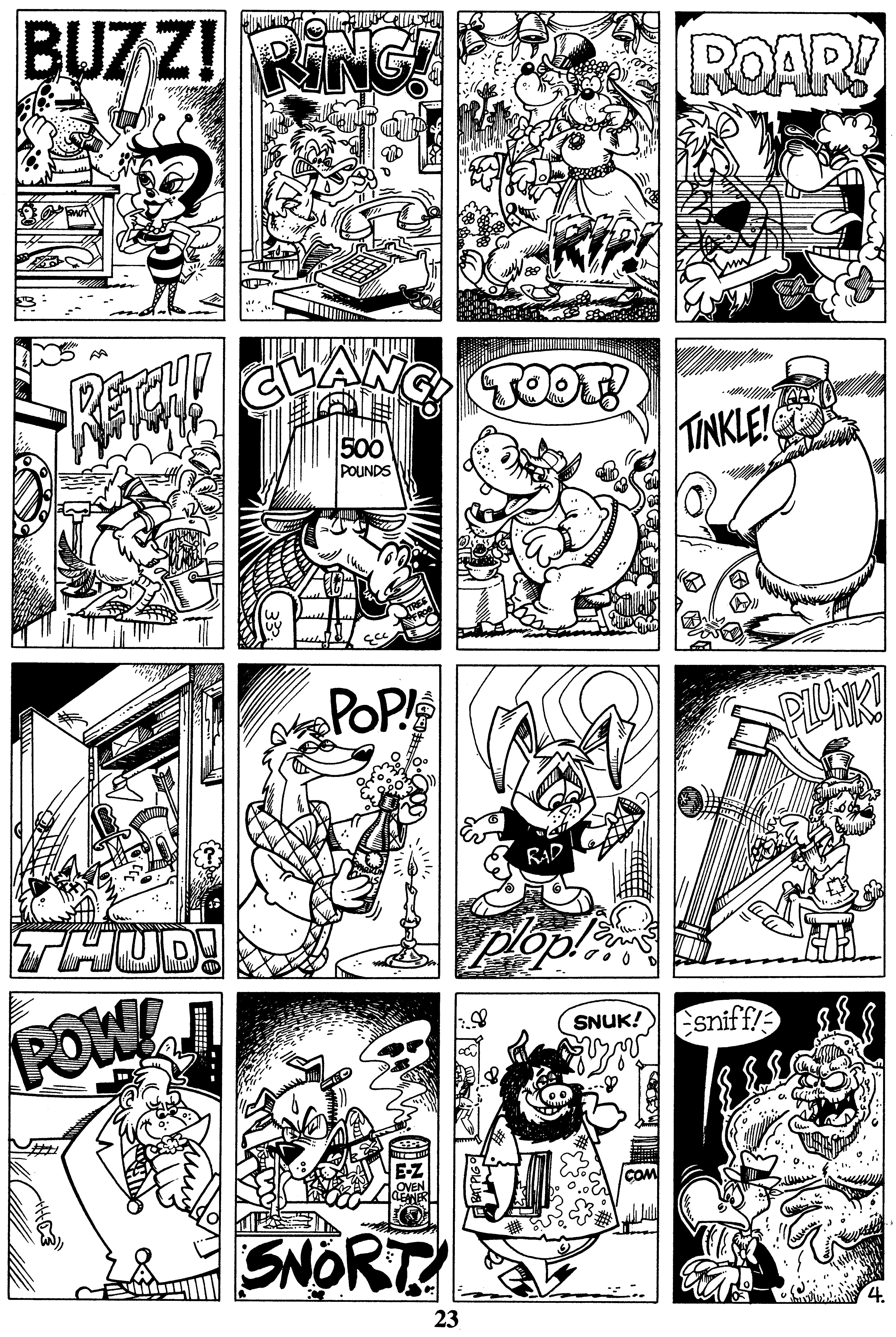 Read online Critters comic -  Issue #50 - 25