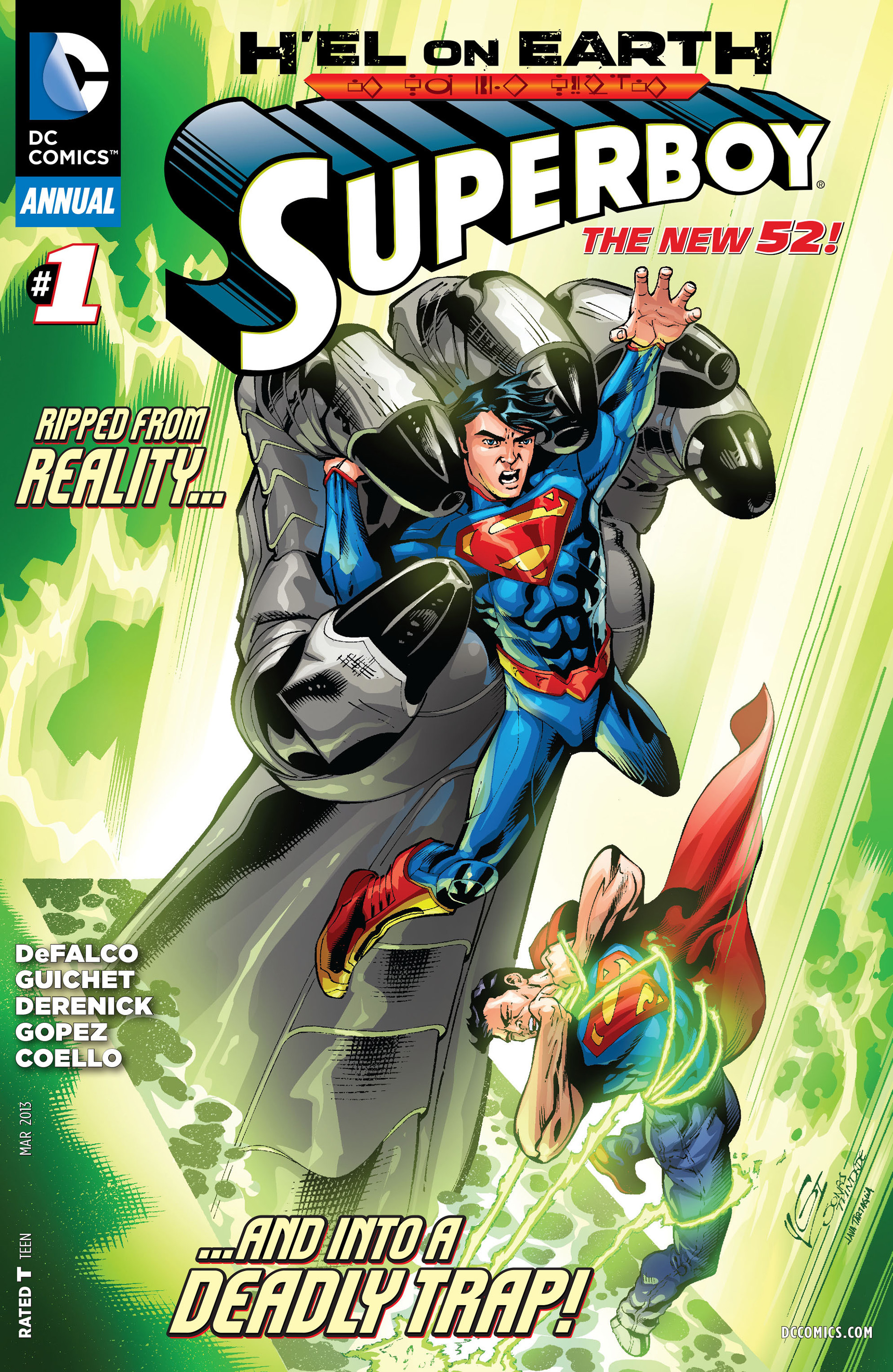 Read online Superboy [II] comic -  Issue # _Annual 1 - 1