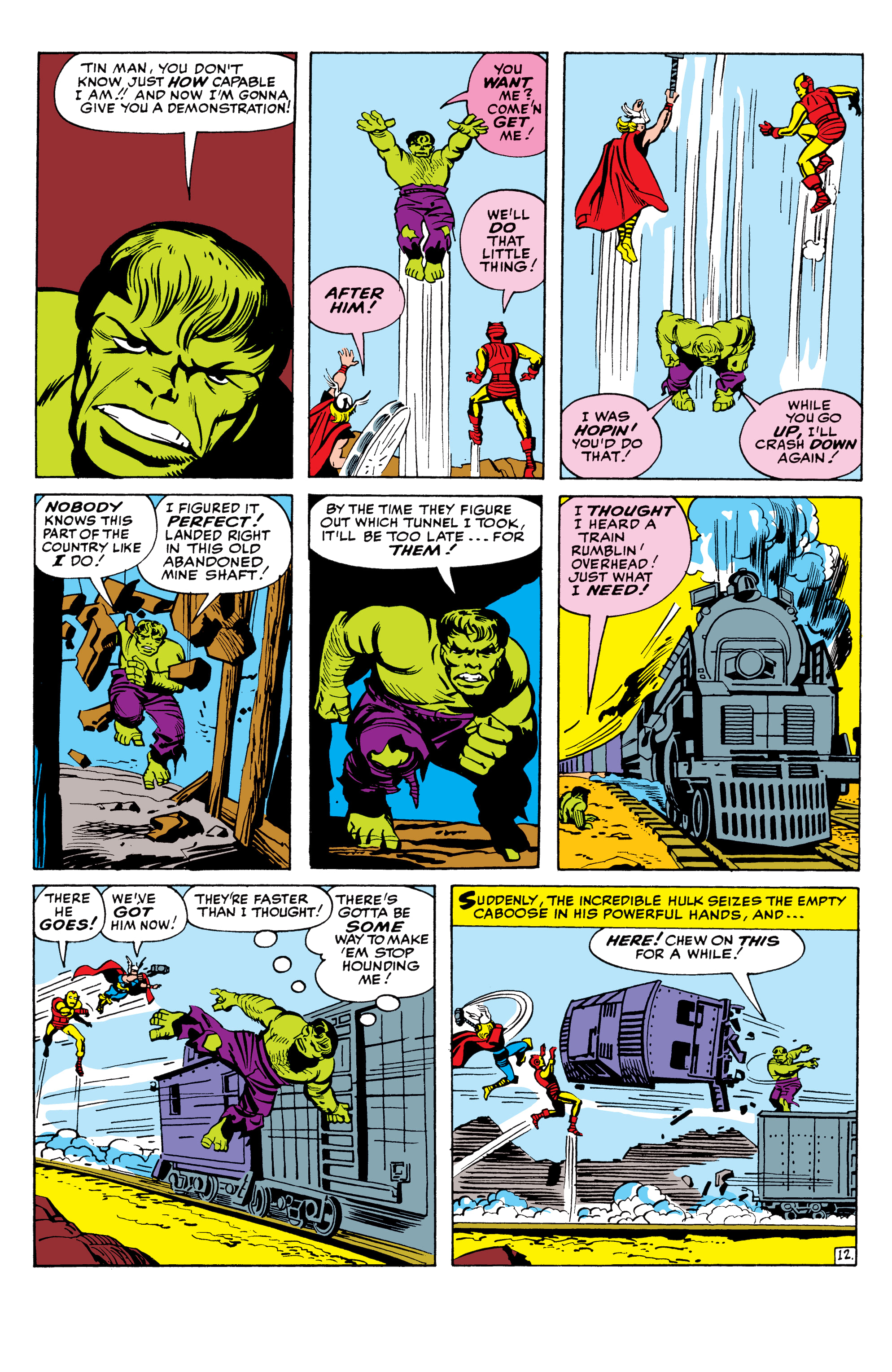 Read online Hulk vs. The Avengers comic -  Issue # TPB - 15